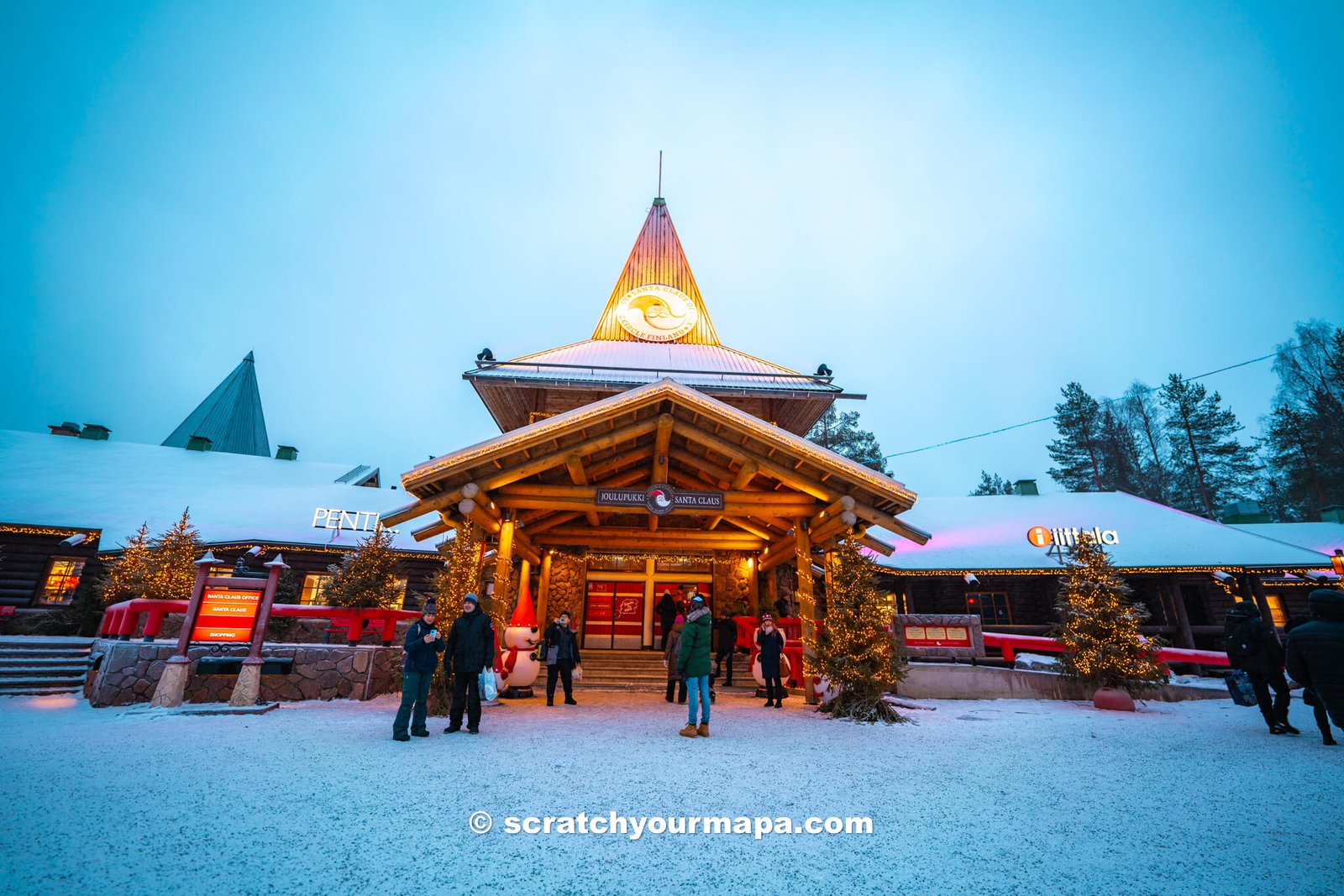 how to get to Santa Claus Village