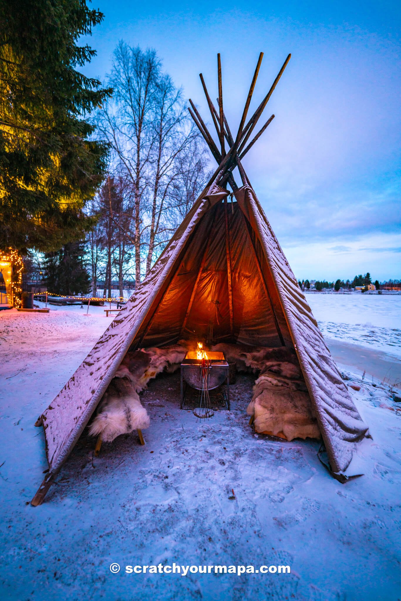 traditional Finnish sauna experience in Rovaniemi, Finland