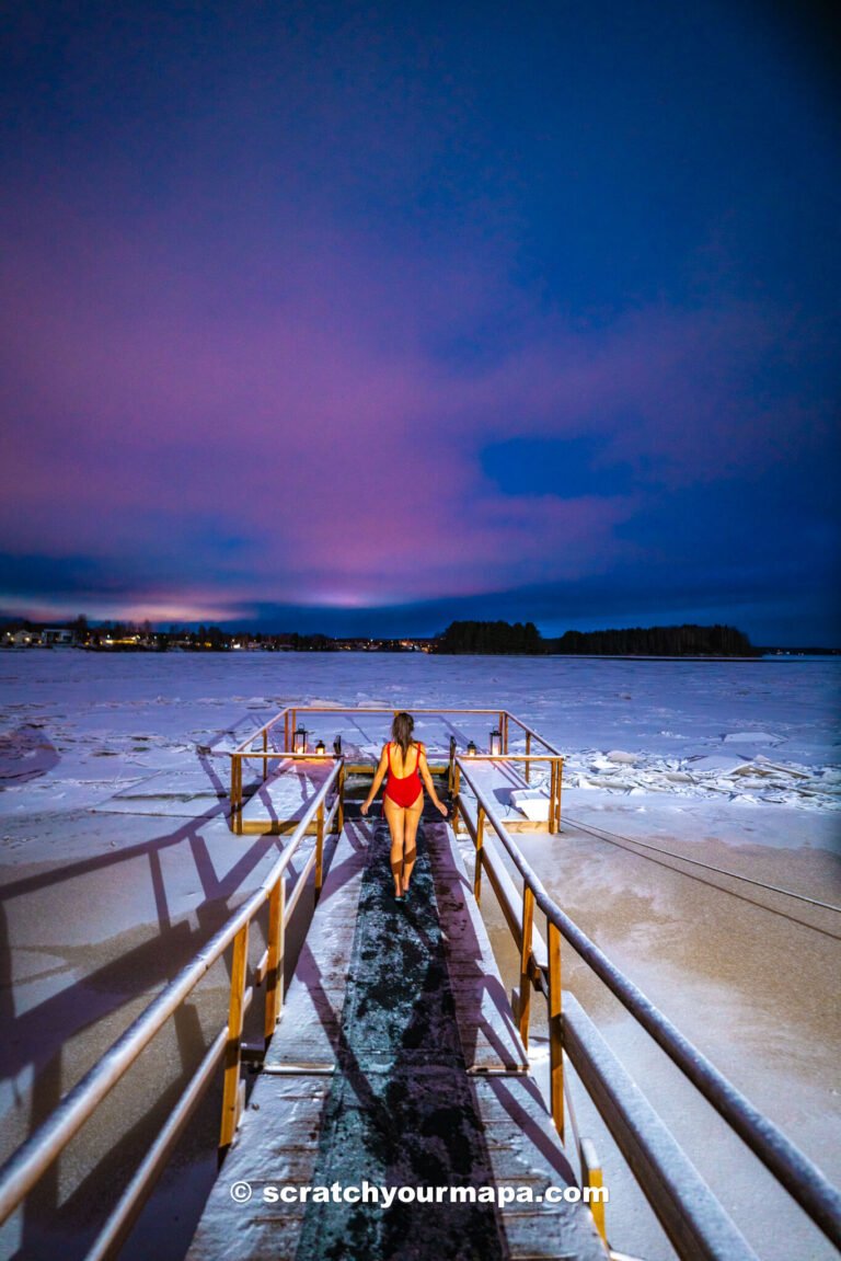 traditional Finnish sauna experience in Rovaniemi