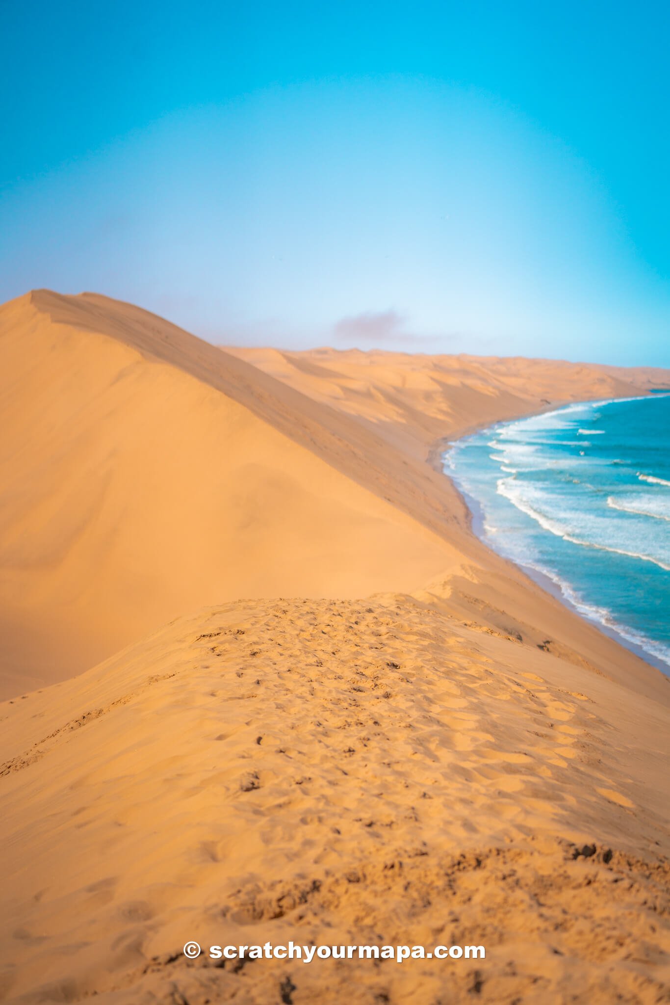 Sandwich Harbour, one of the best places to visit in Namibia