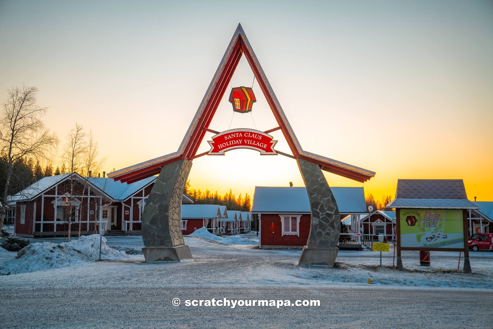 Santa Claus village accommodation