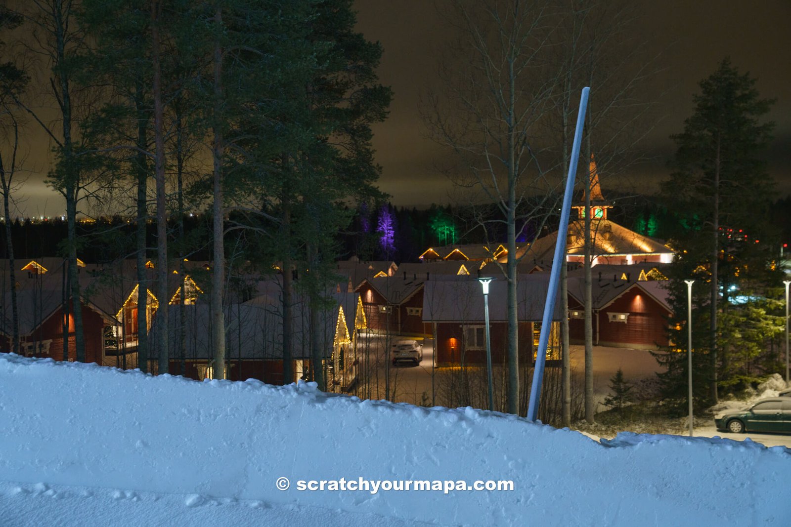 Santa Claus village accommodation