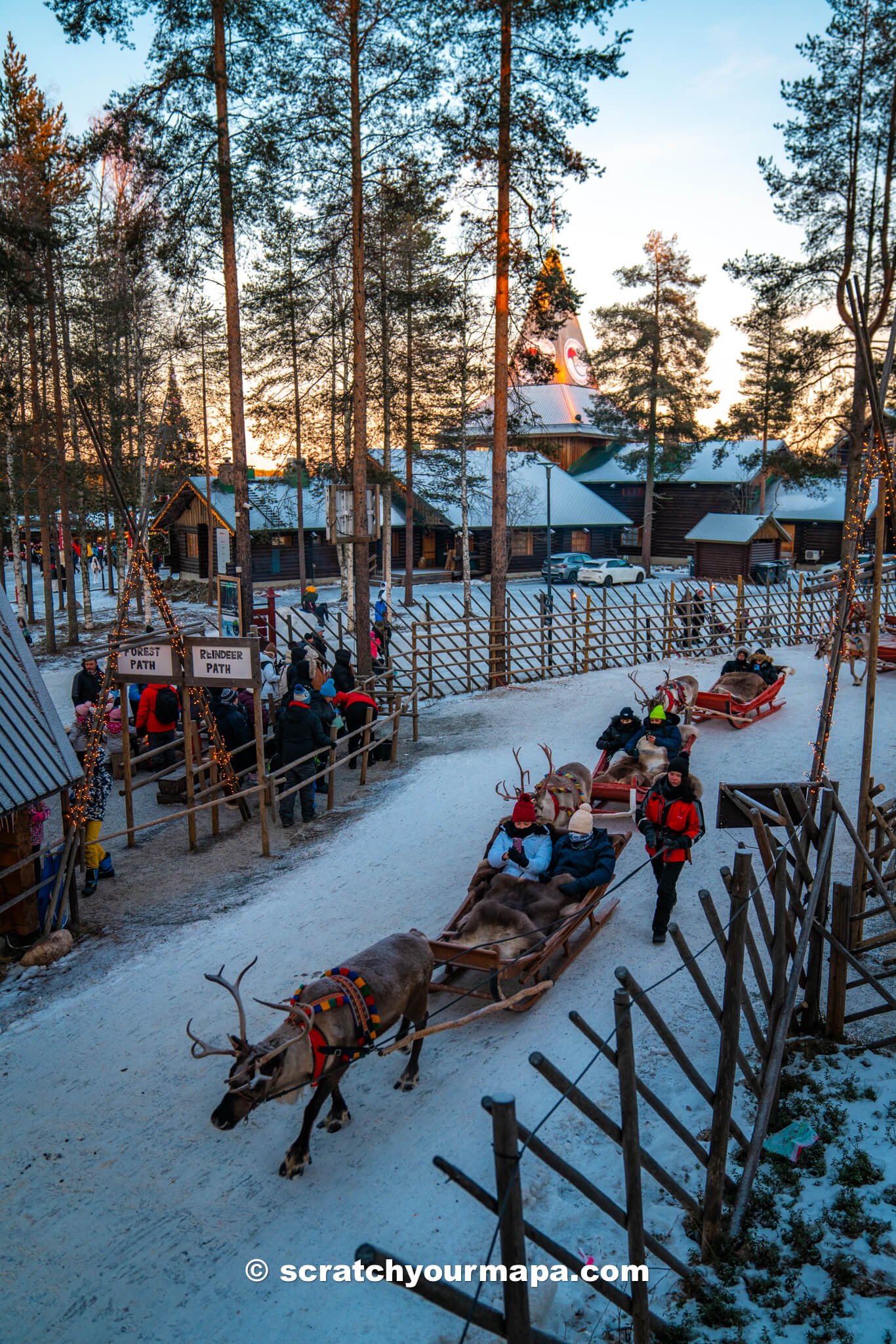 Santa Claus Village in Finland