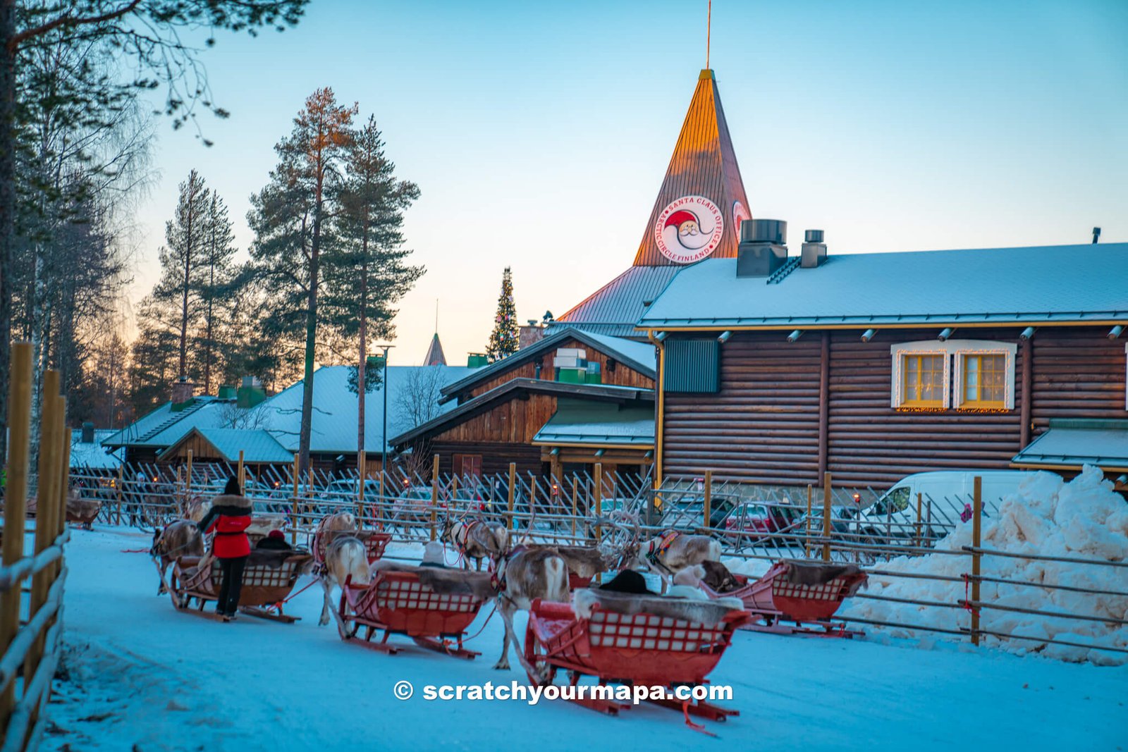 when is the best time to visit Santa Claus Village in Finland? 