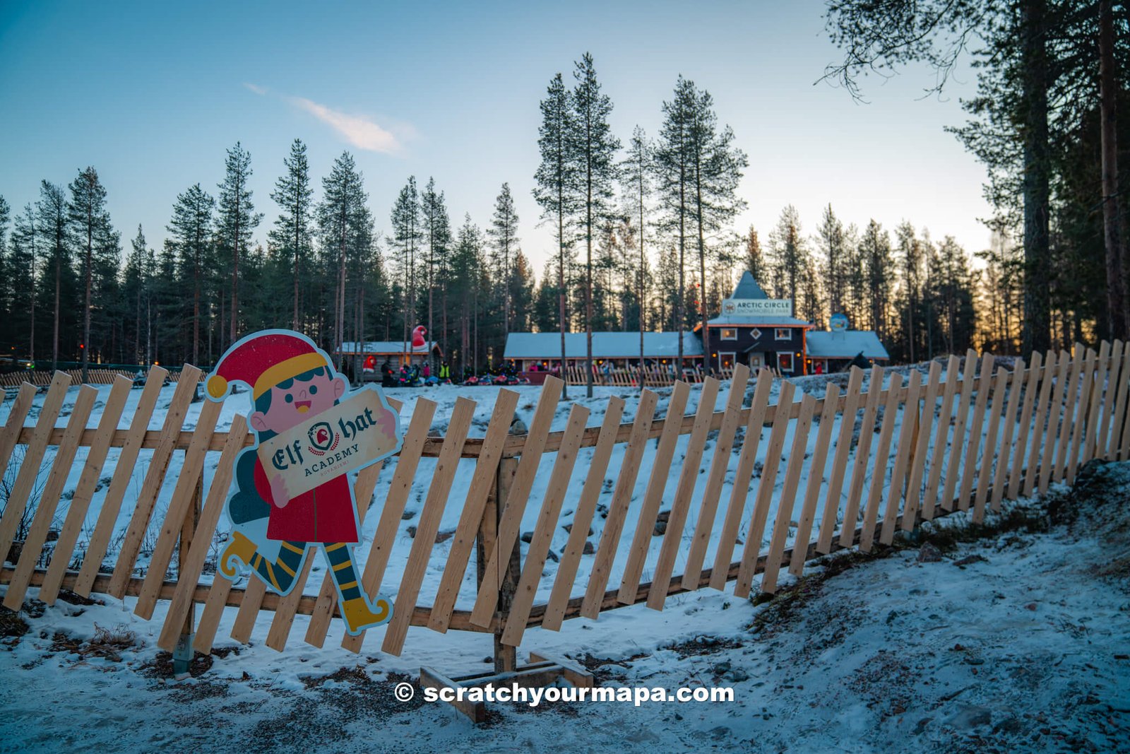 Elves workshop at Santa Claus Village in Finland