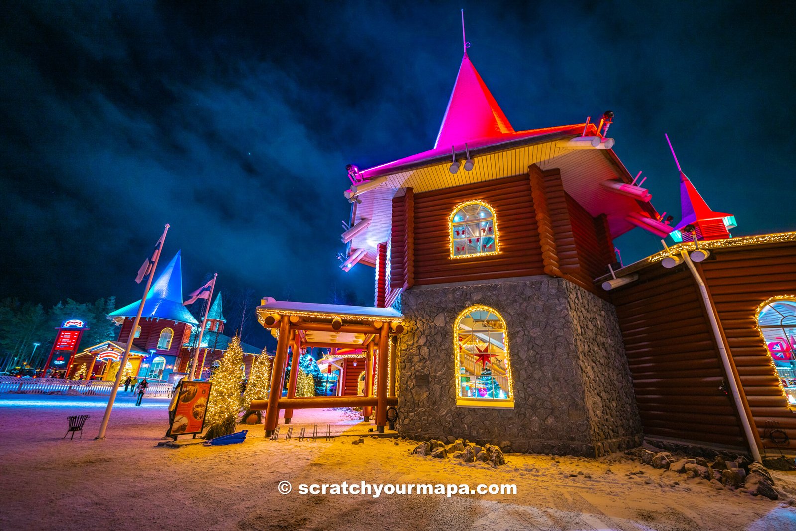 shops at Santa Claus Village in Finland