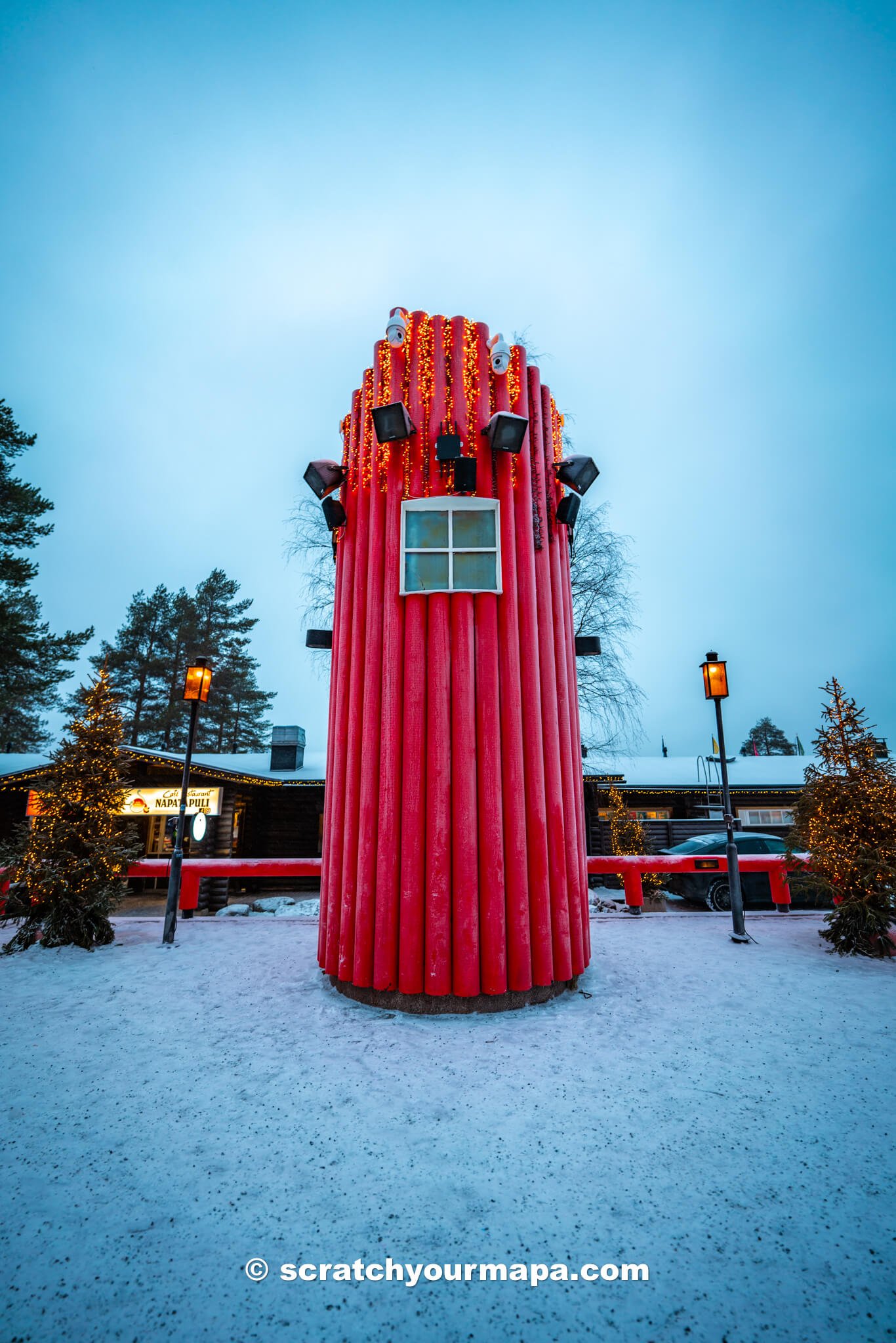 Arctic Circle crossing, things to do in Santa Claus Village in Finland