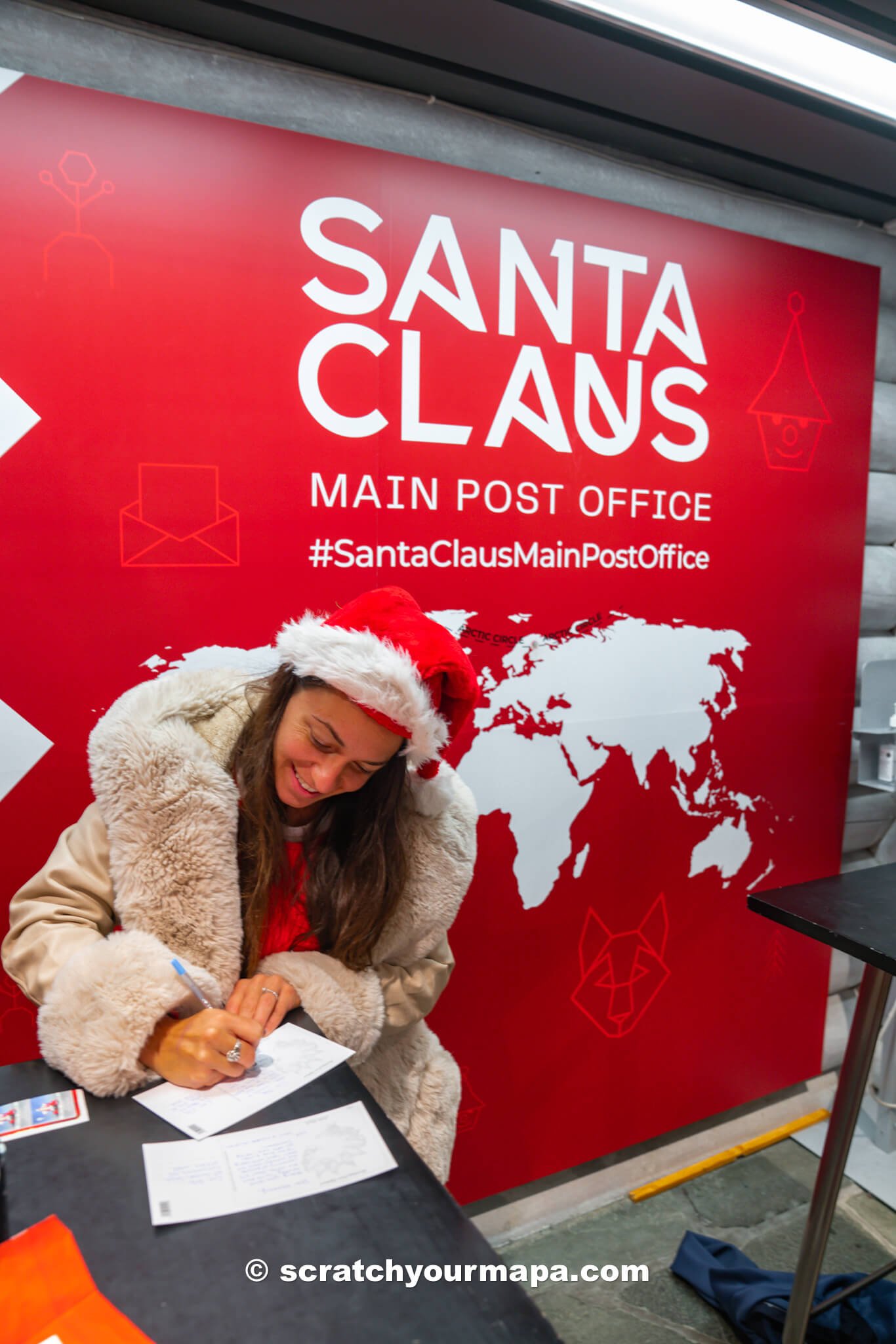 Santa Clau Post Office at Santa Claus Village in Finland