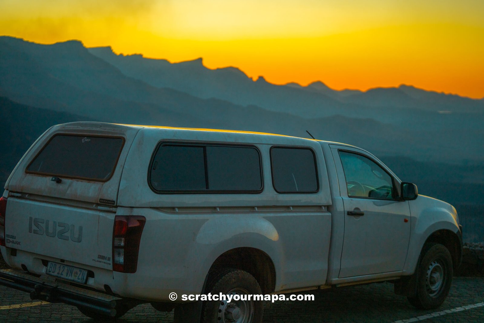 driving to the Tugela Falls hike