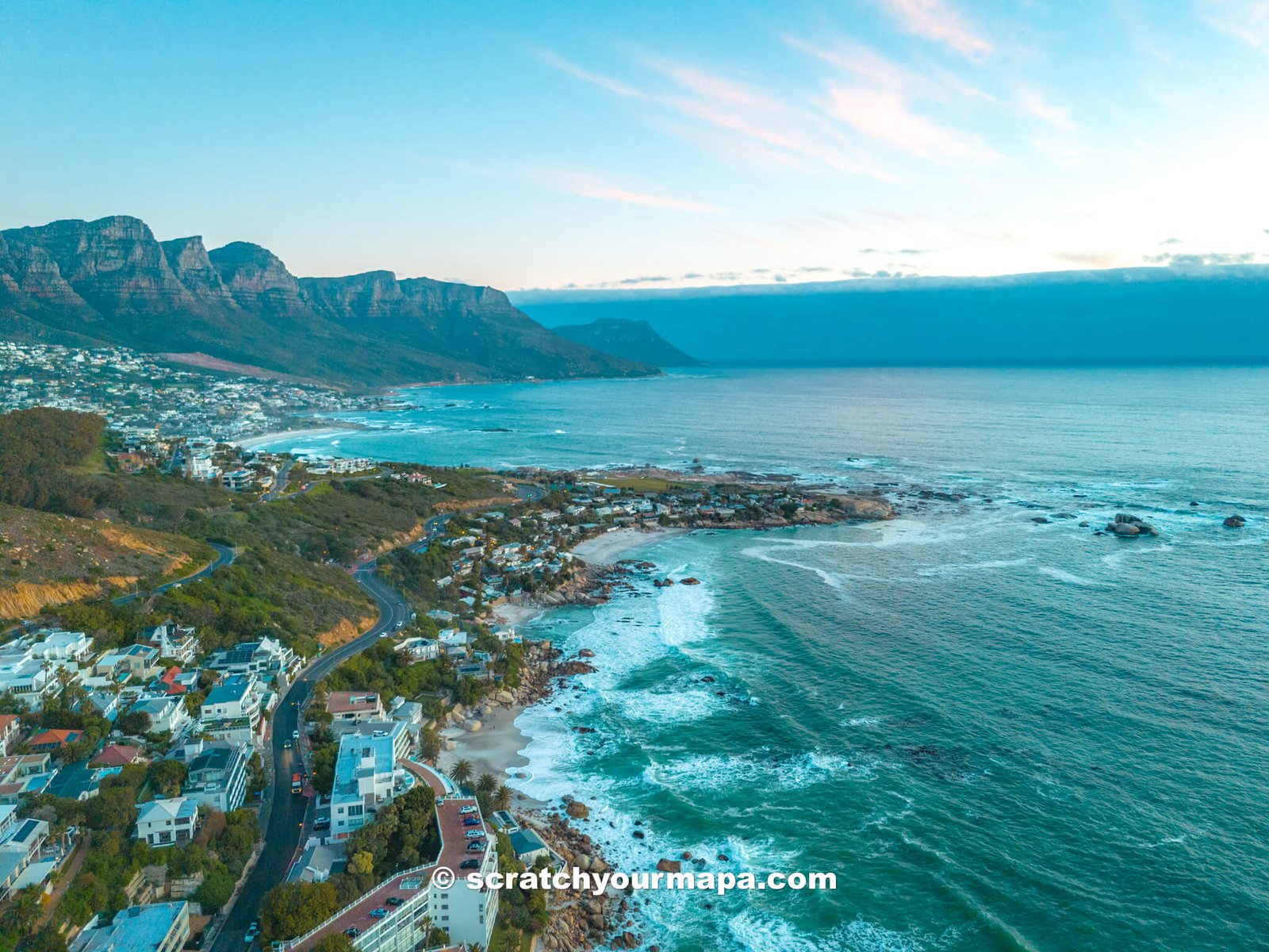 Camps Bay, best sunset spots in Cape Town