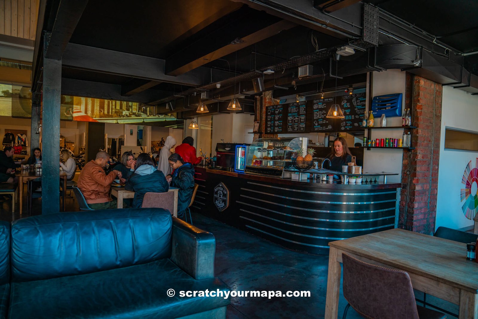 Revved up cafe, Cape Town restaurants and bars