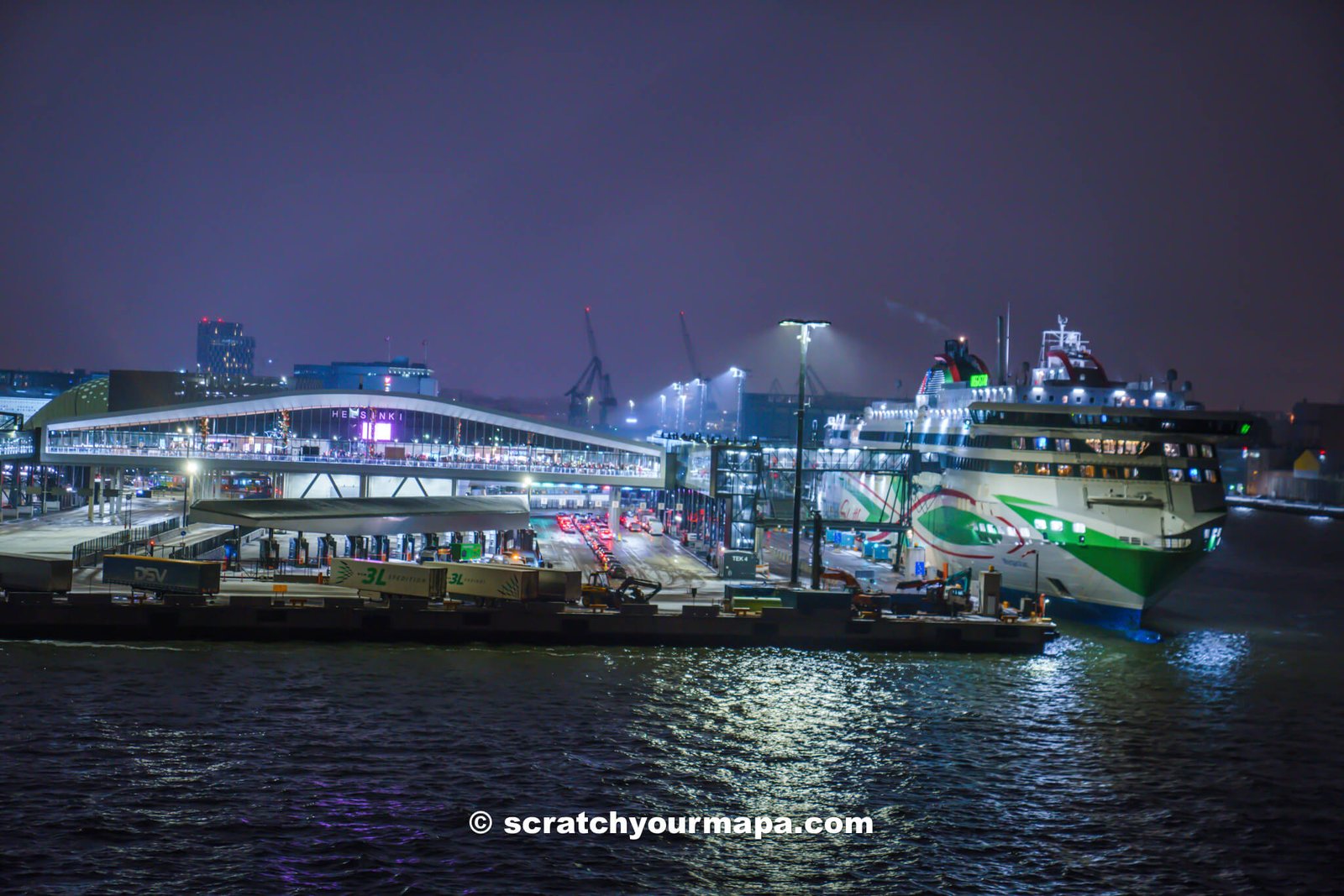 sail away from Helsinki to Tallinn overnight ferry