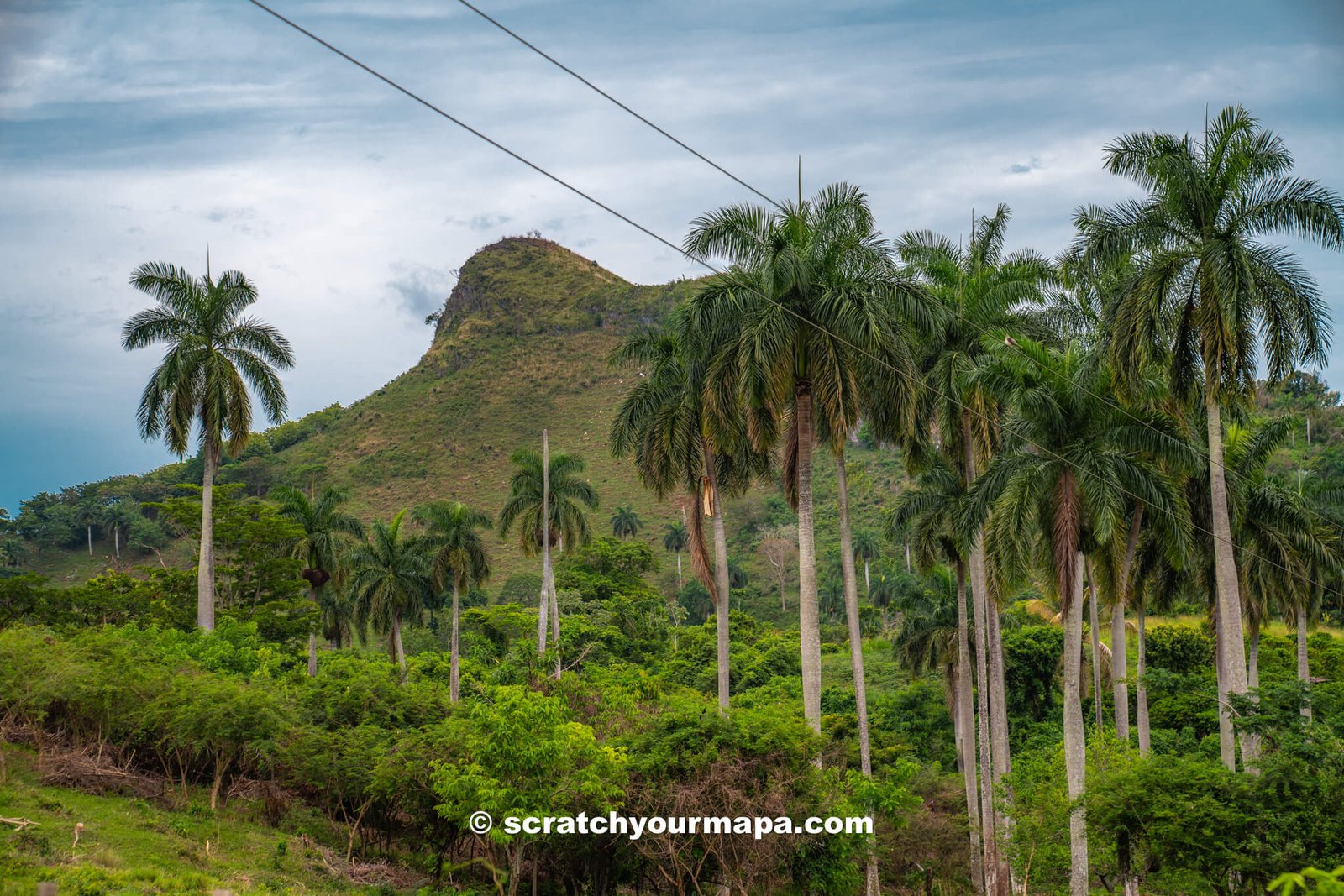 the drive to el Nicho Waterfall, Cuba