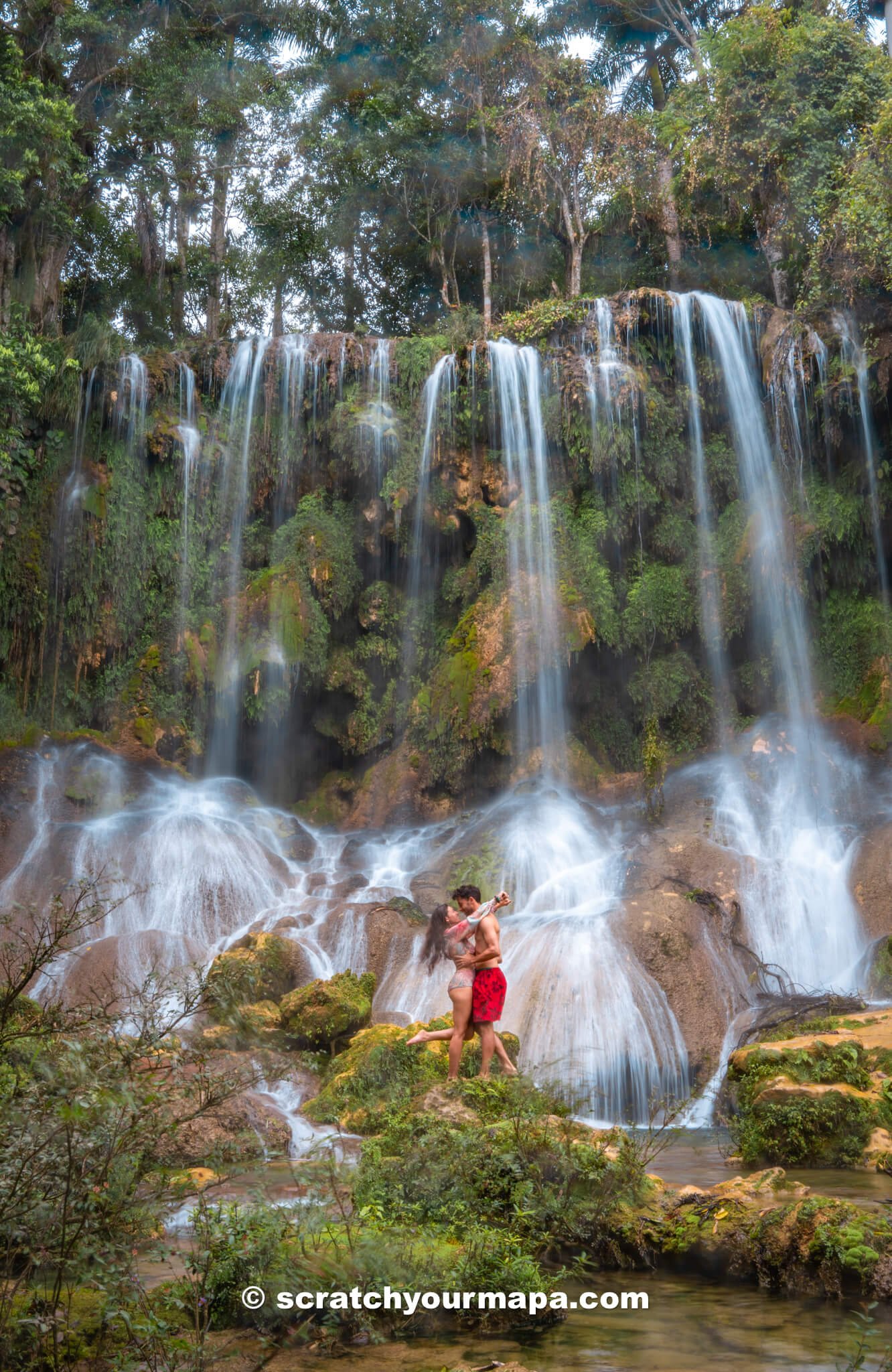 El Nicho Waterfall, Cuba