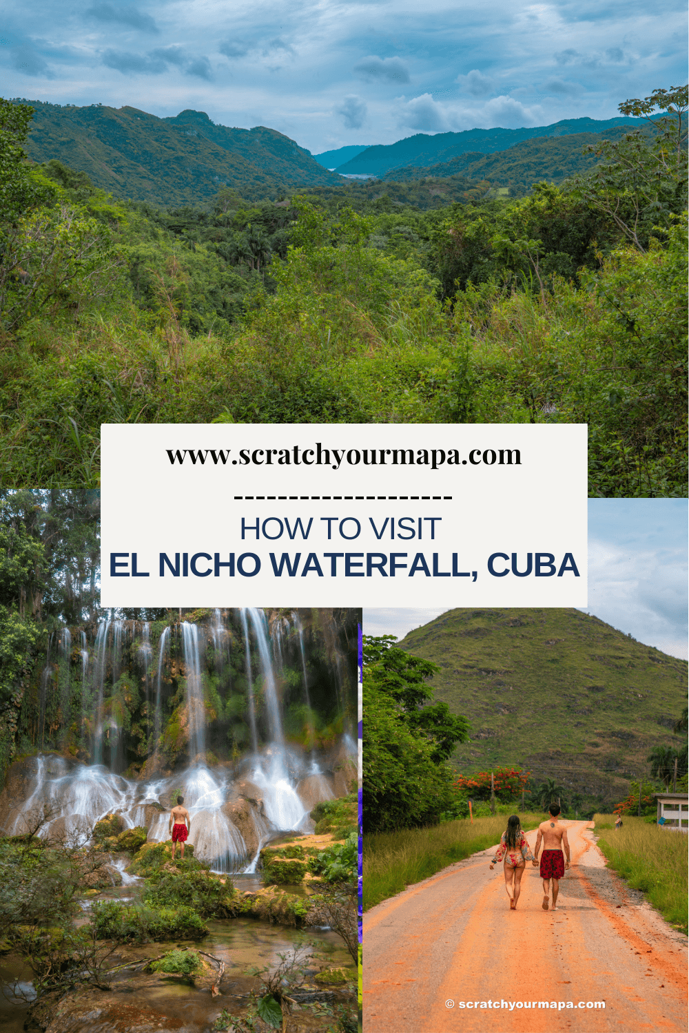 El Nicho Waterfall, Cuba travel guide