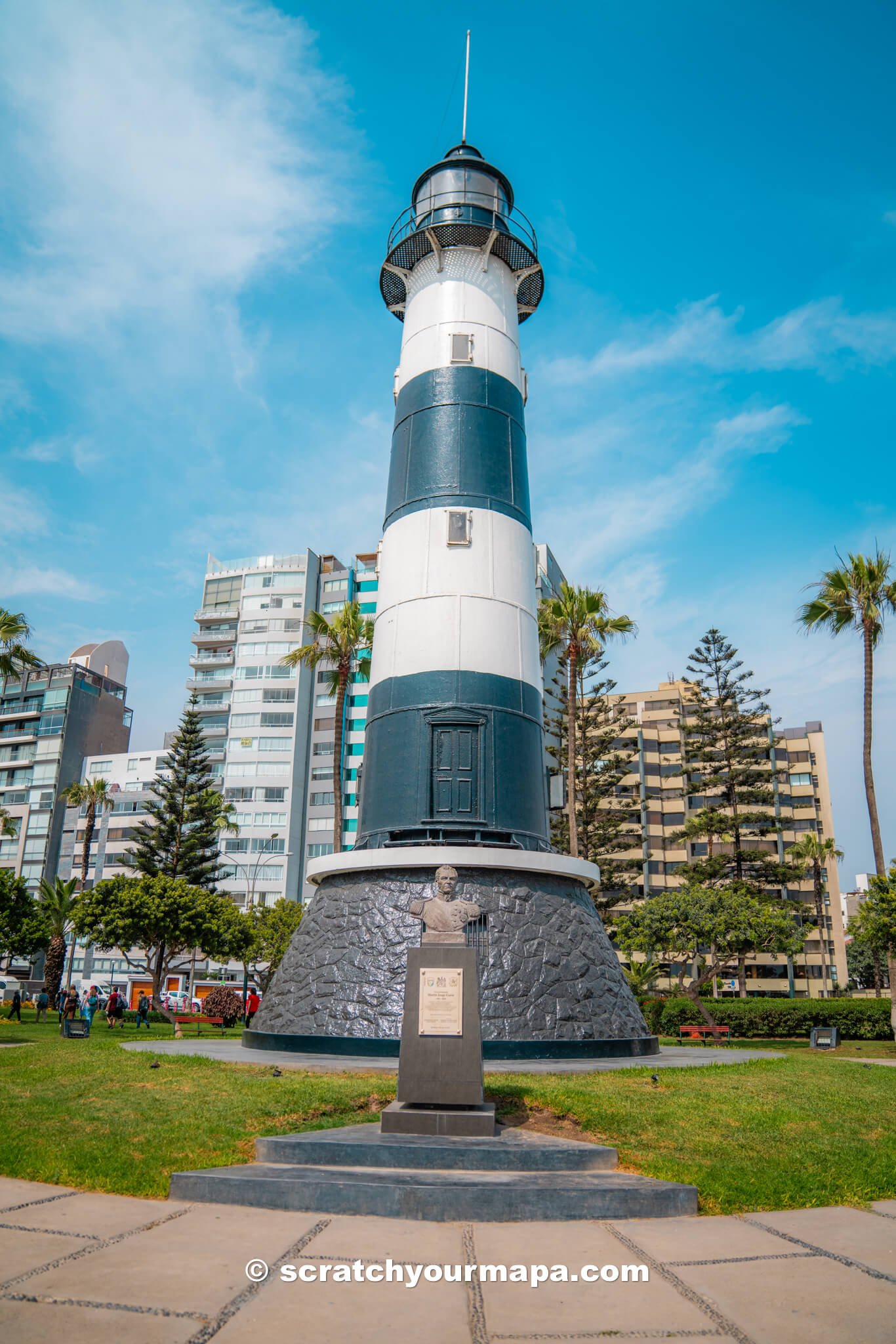 Lighthouse of Miraflores, top attractions in Lima, Peru