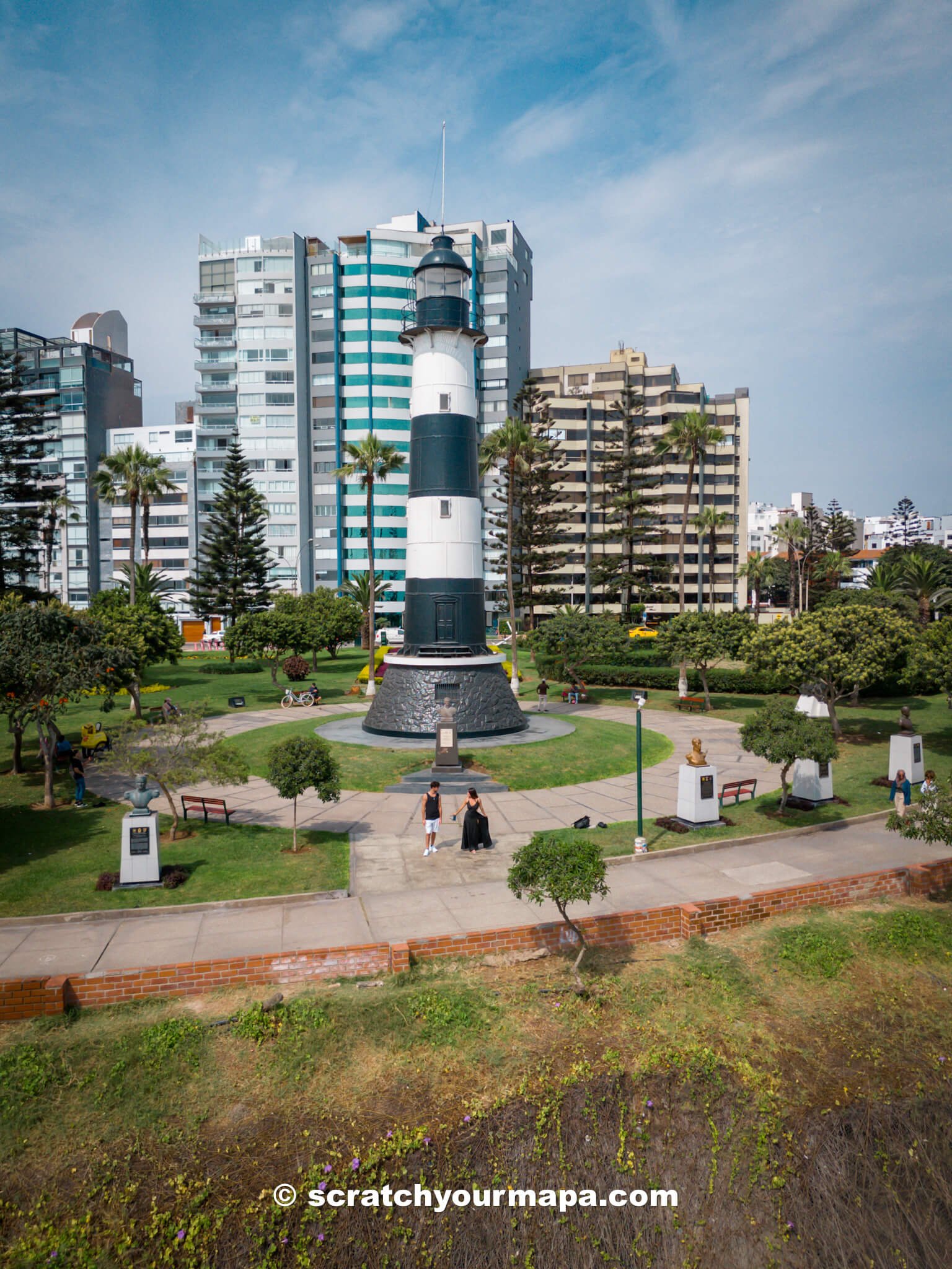 Lima lighthouse - how to get to Peru