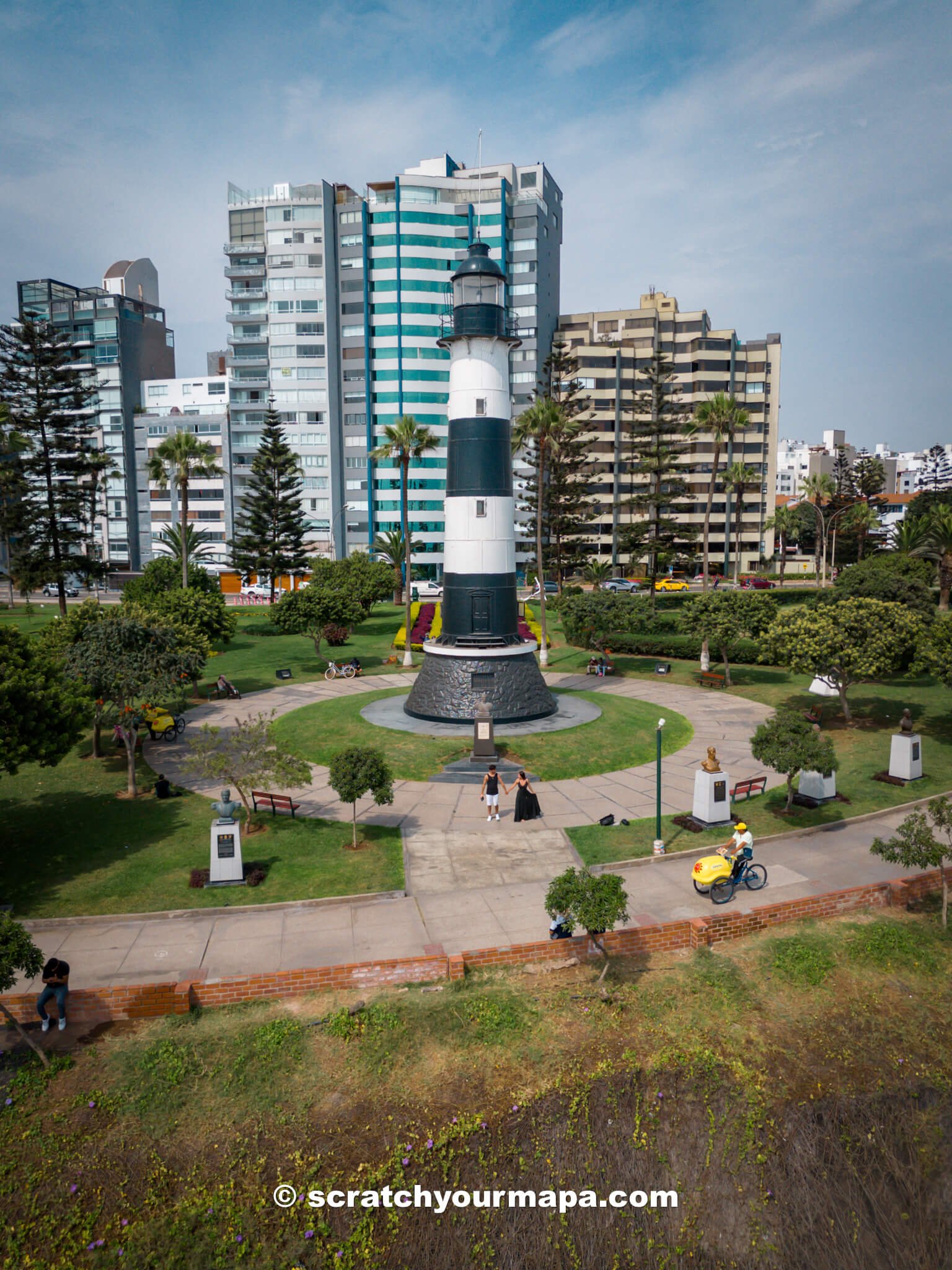 Lighthouse of Miraflores, top attractions in Lima, Peru