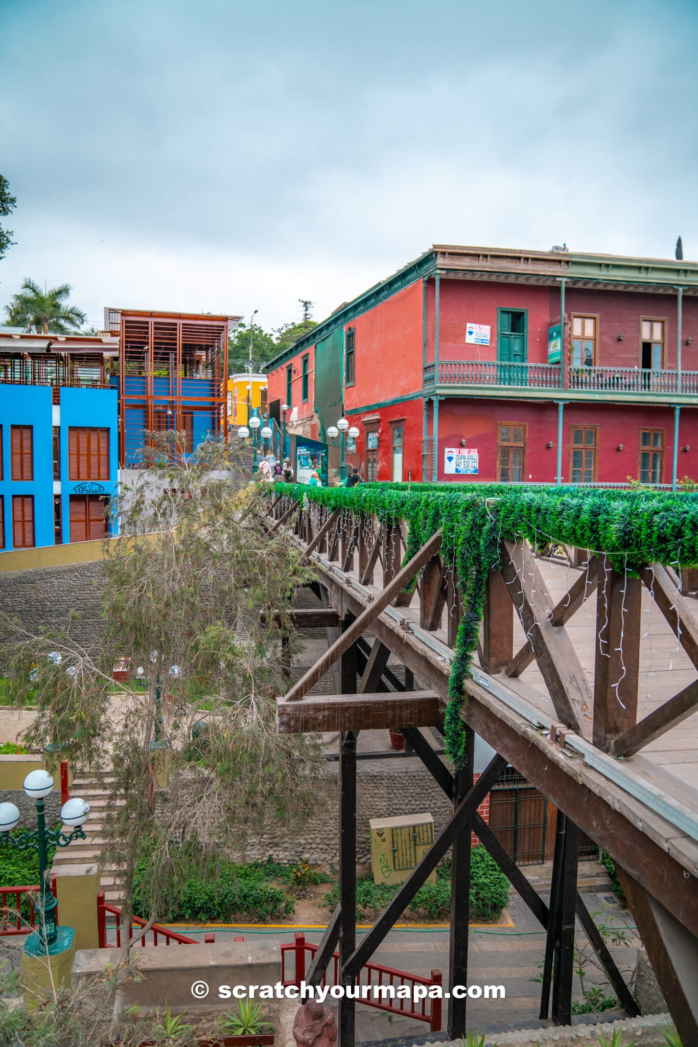 Bridge of Sighs in Barranco, top attractions in Lima for first-time visitors