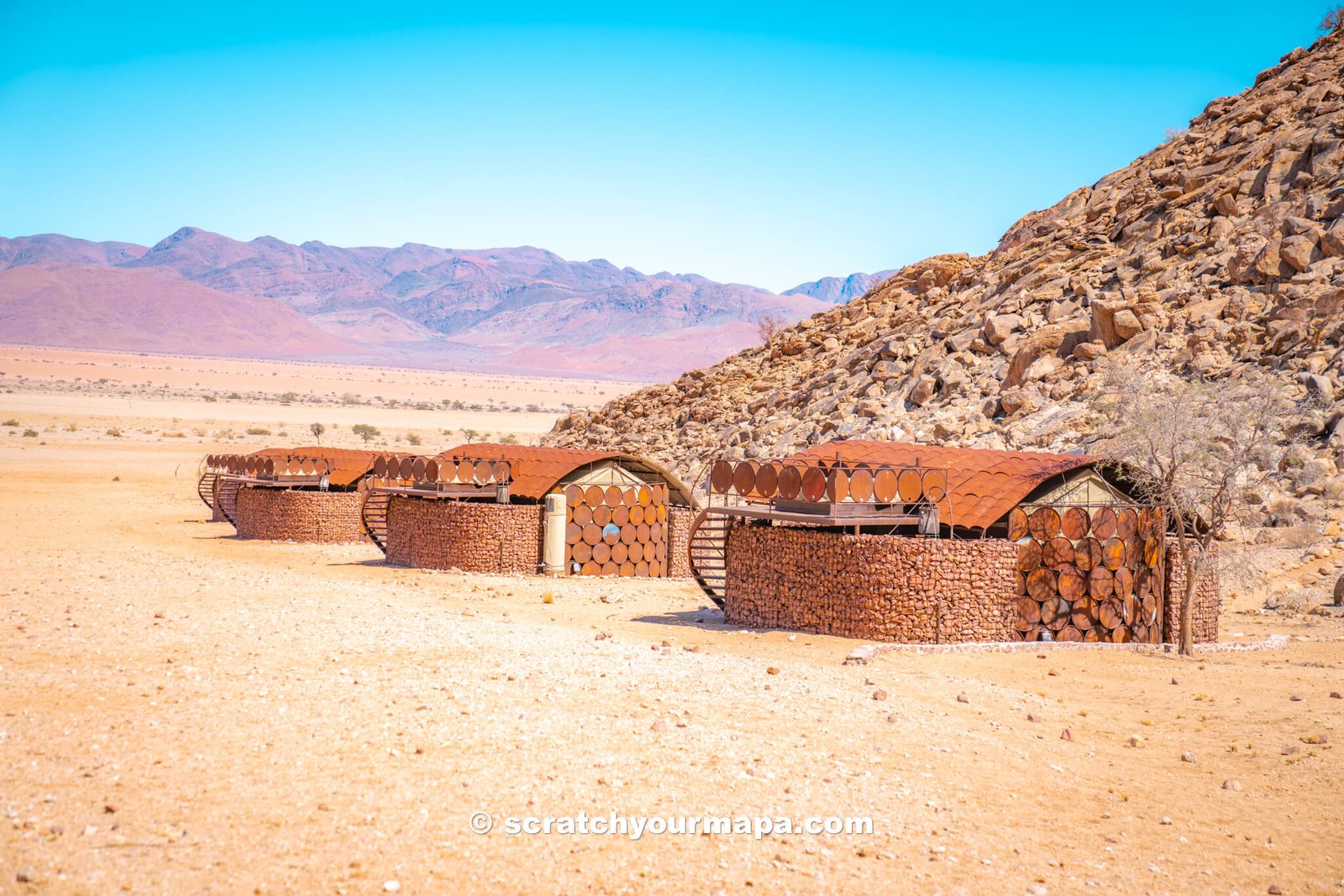 Camp Sossus, the most unique places to stay in Namibia 