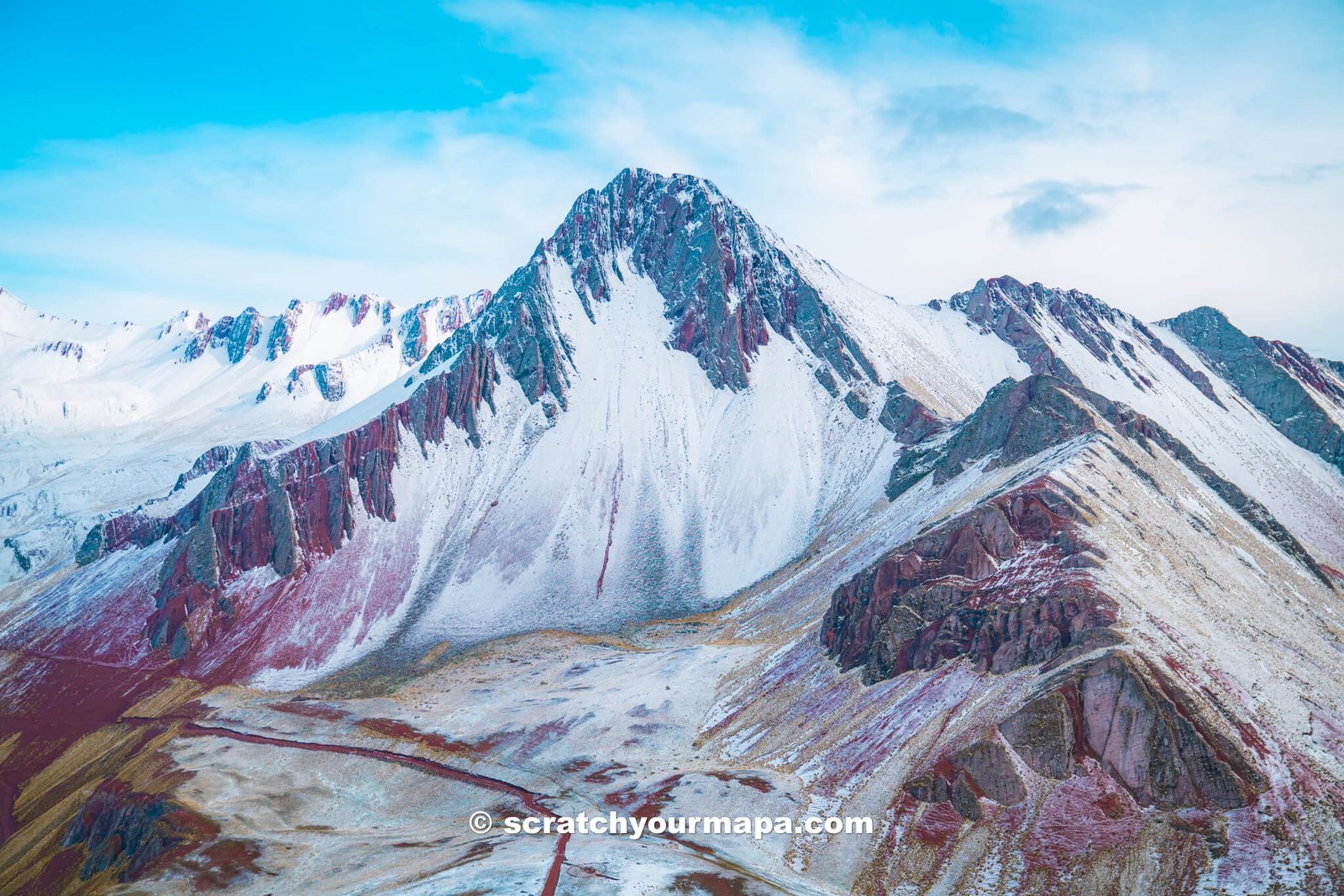 Pallay Punchu hidden rainbow mountain 