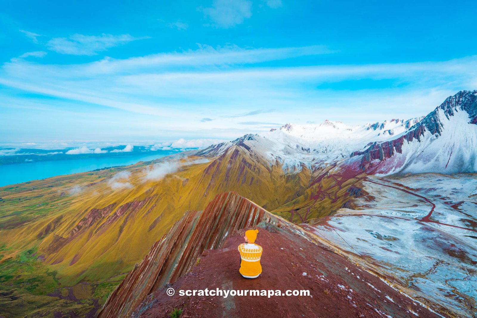 Essential Peru travel tips - layering up for allay Punchu