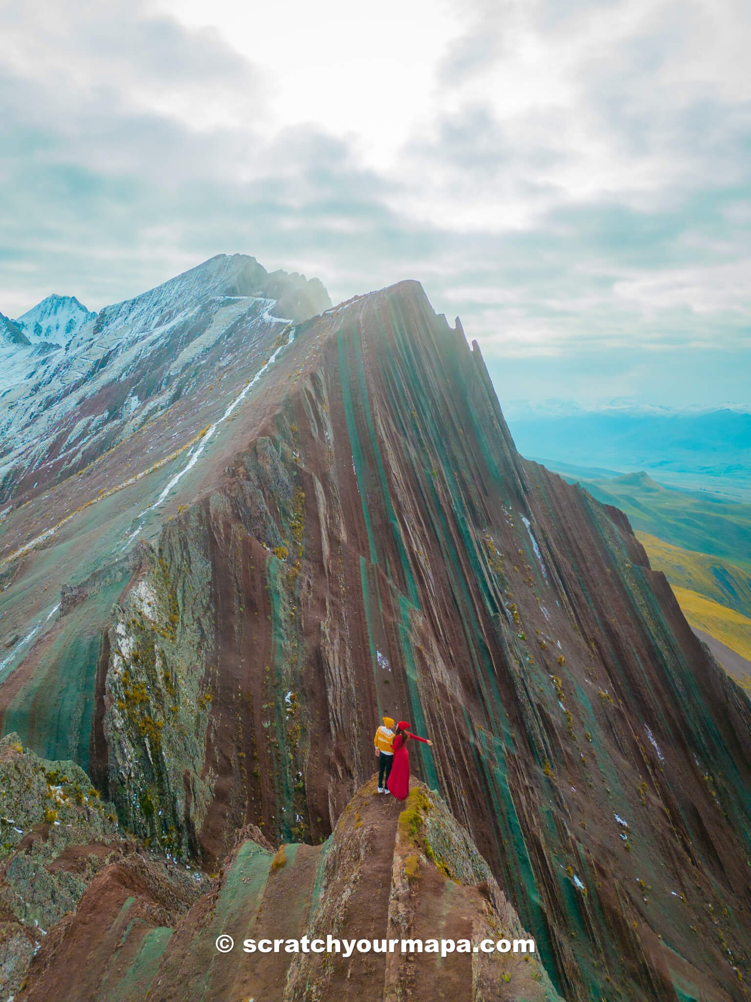 rainbow mountains of Peru