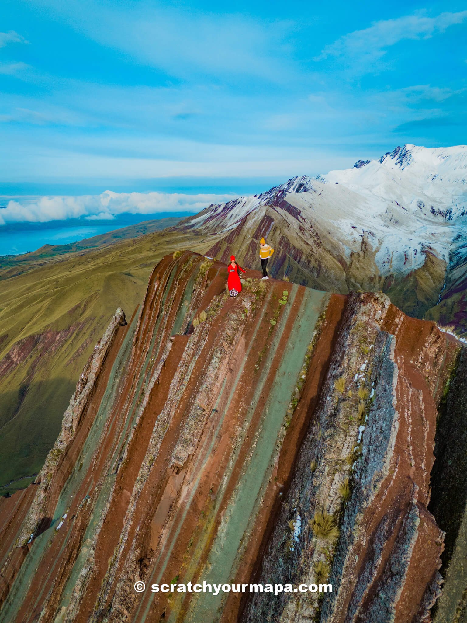 Pallay Punchu, rainbow mountains of Peru