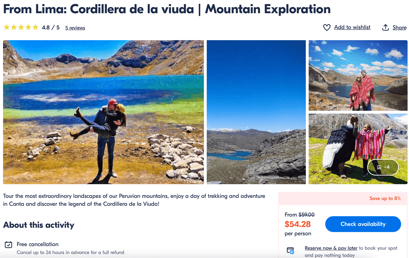 Cordillera de la Viuda, best day trips from Lima, Peru