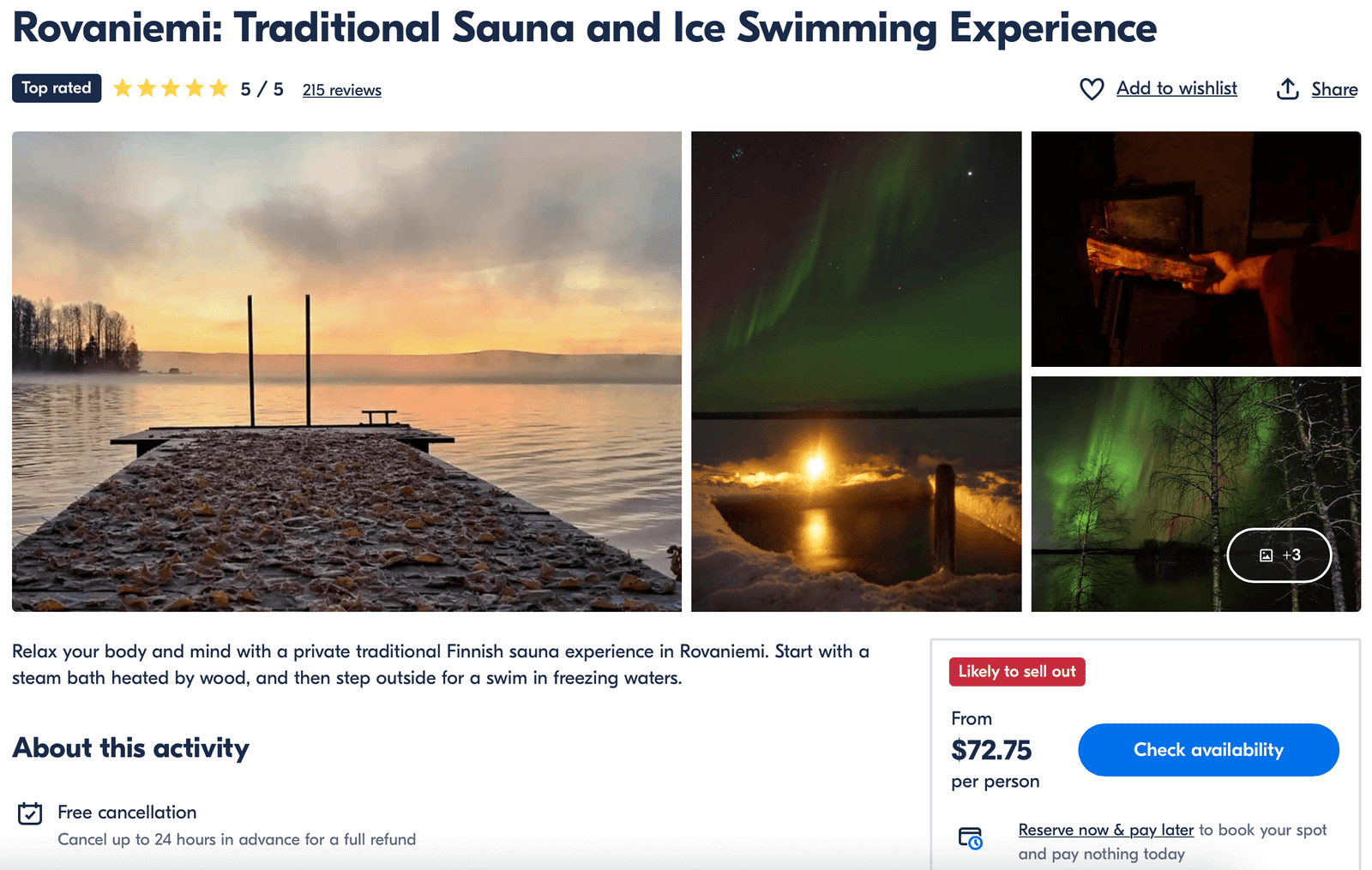 Pajasauna, Traditional Finnish sauna experience in Rovaniemi, Lapland