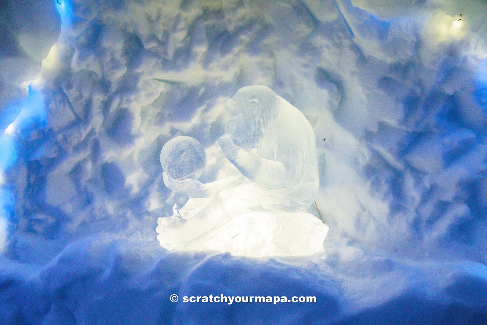 Snowman World in Rovaniemi, Finland