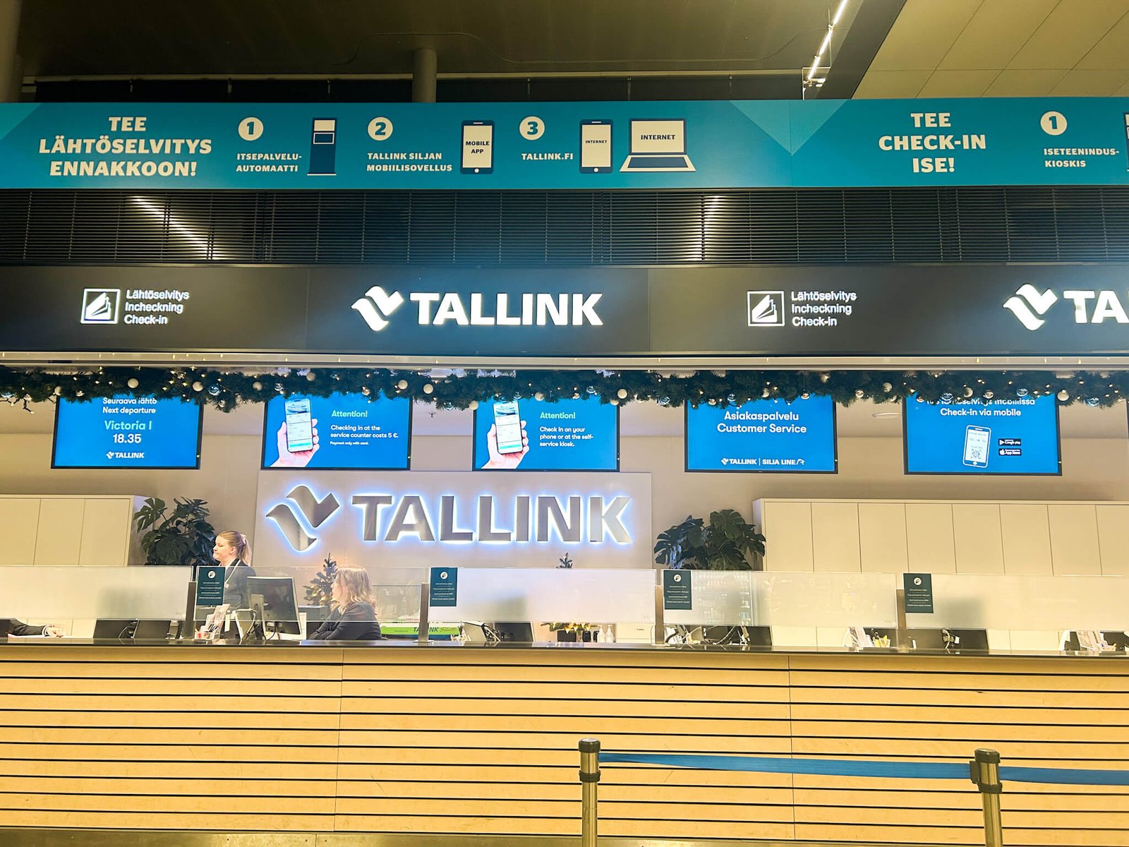 Tallink check in