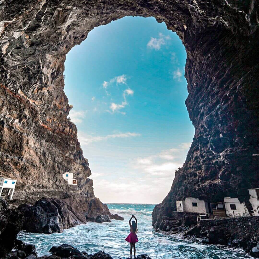 Cave in Canary Islands