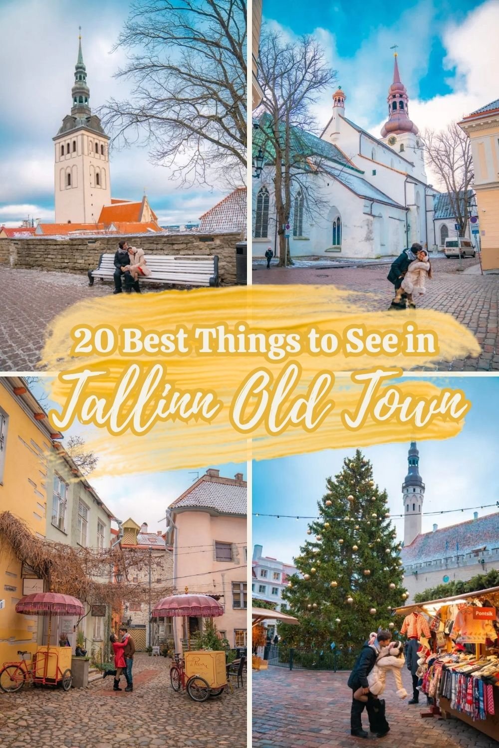 Tallinn's old town pin