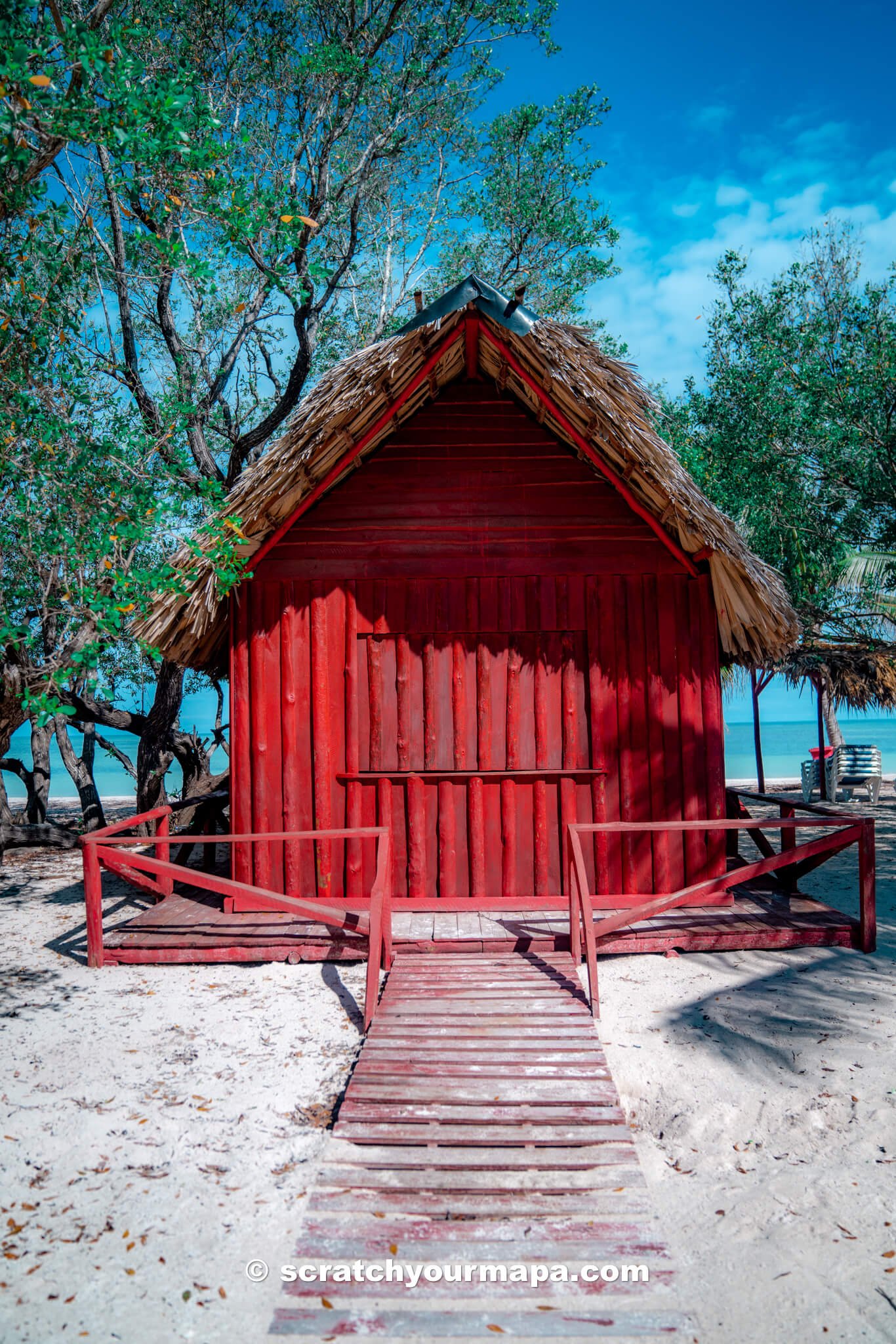 activities shed at Cayo jutias, Cuba