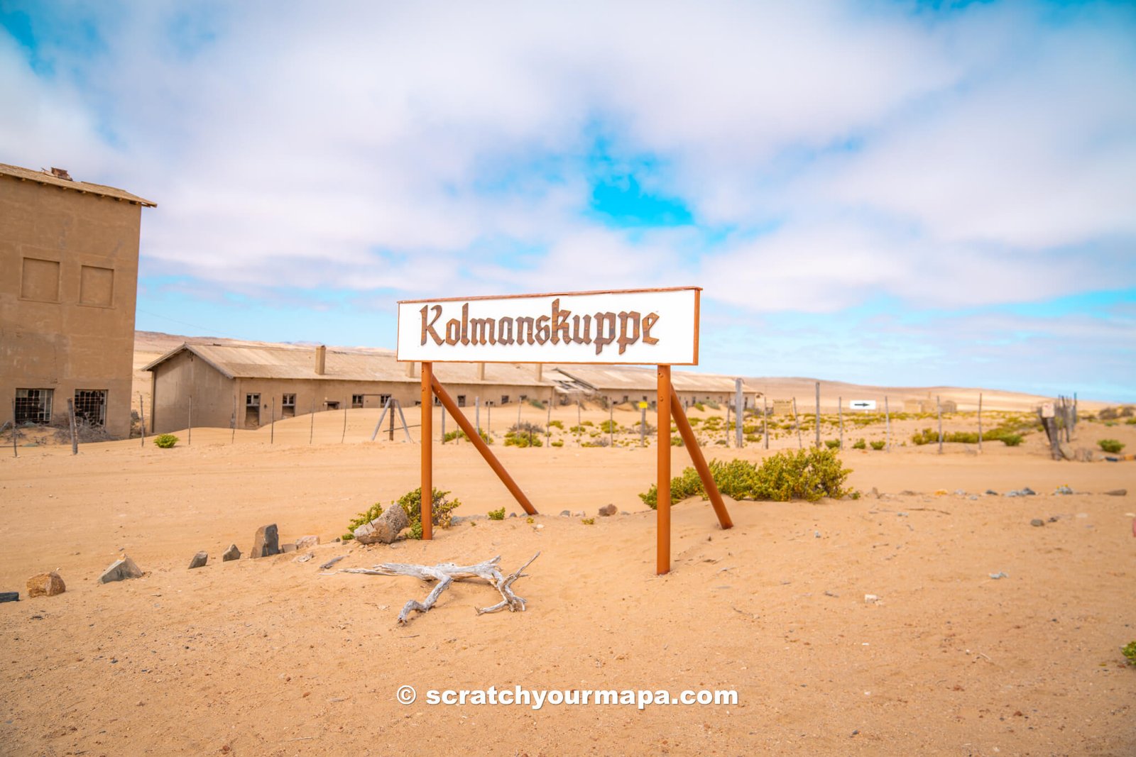 Kolmanskop ghost town of Namibia