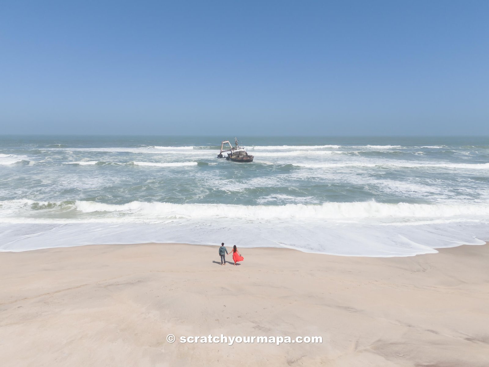 Skeleton Coast in Namibia