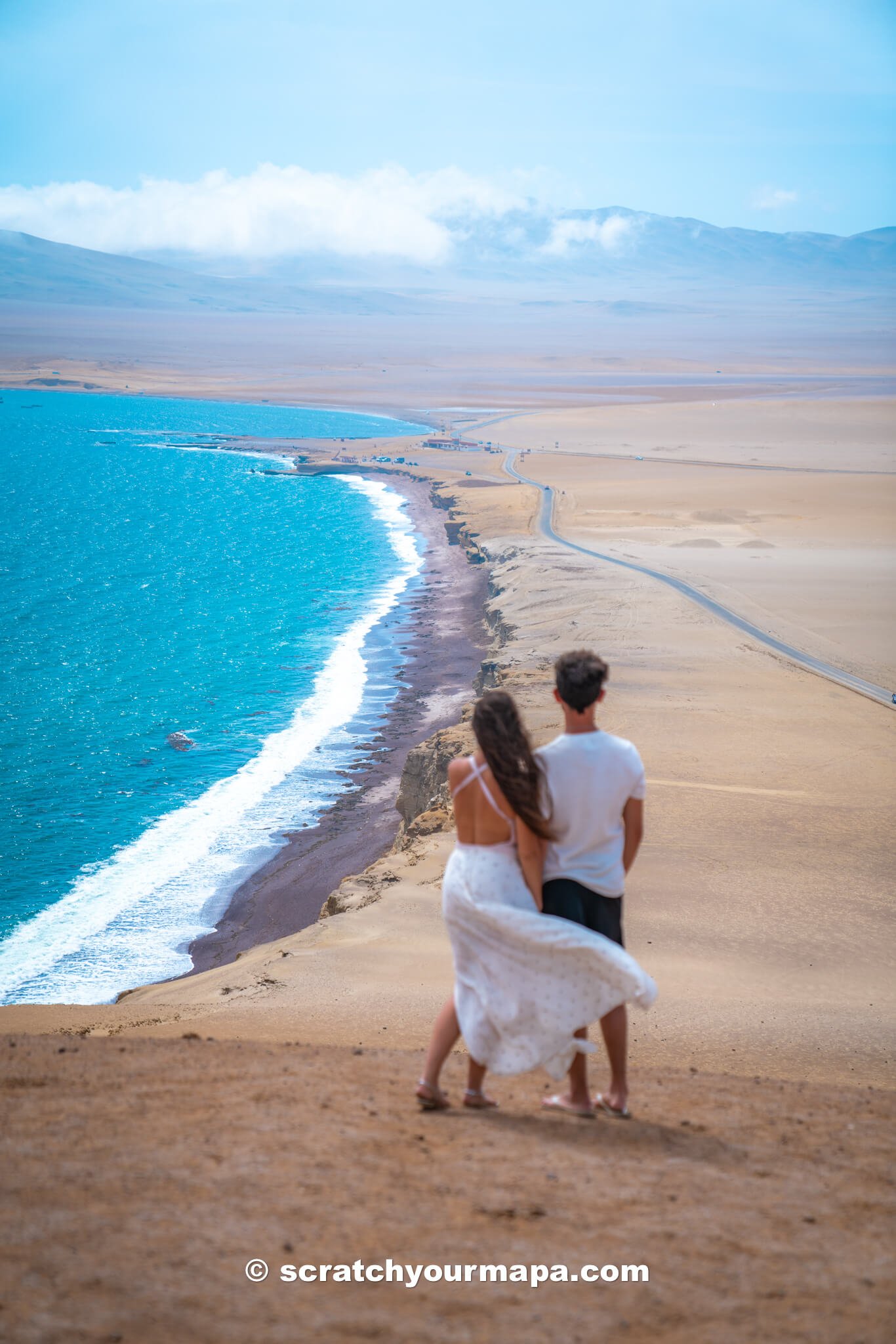 Mirador Istmo at Paracas National Reserve in Paracas, Peru