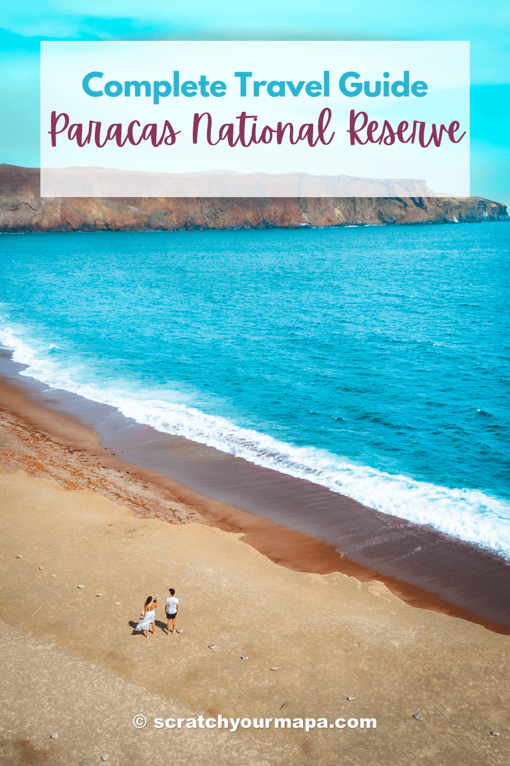 Paracas National Reserve travel guide pin