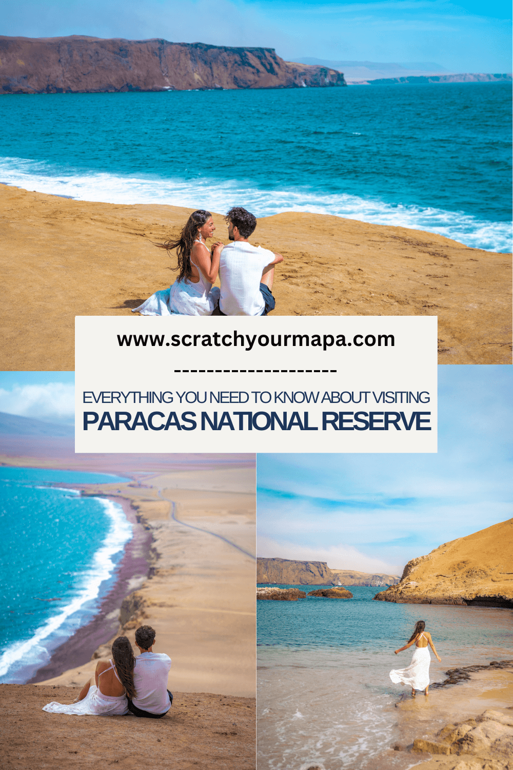 Paracas National Reserve travel guide pin