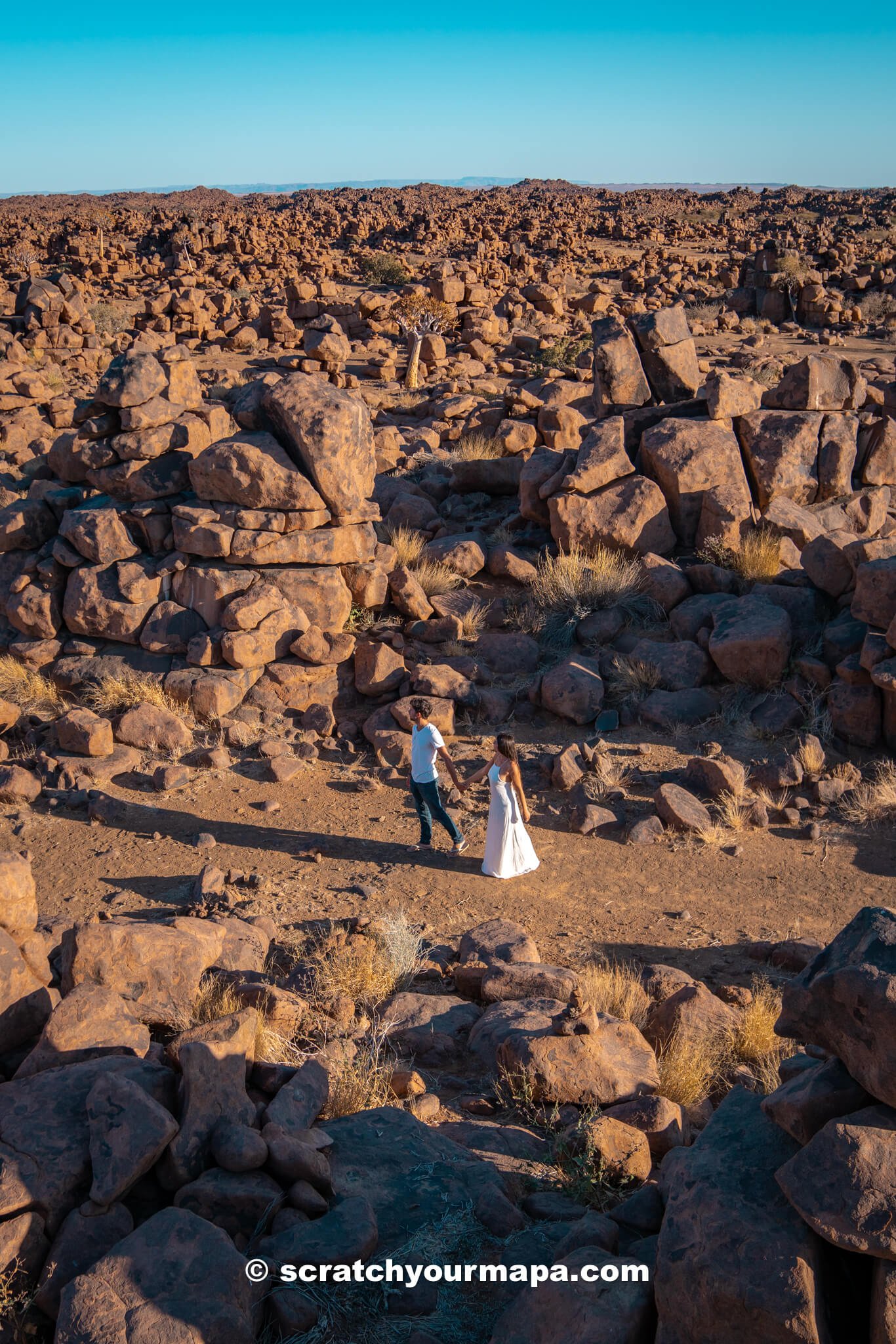 Giant's Playground in Namibia