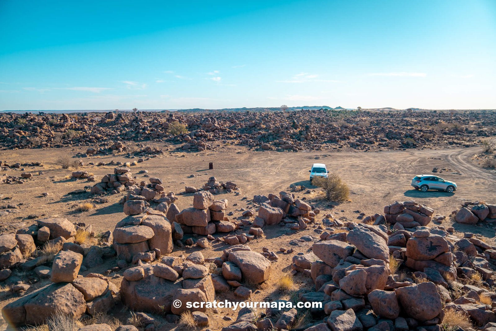 Giant's Playground in Namibia