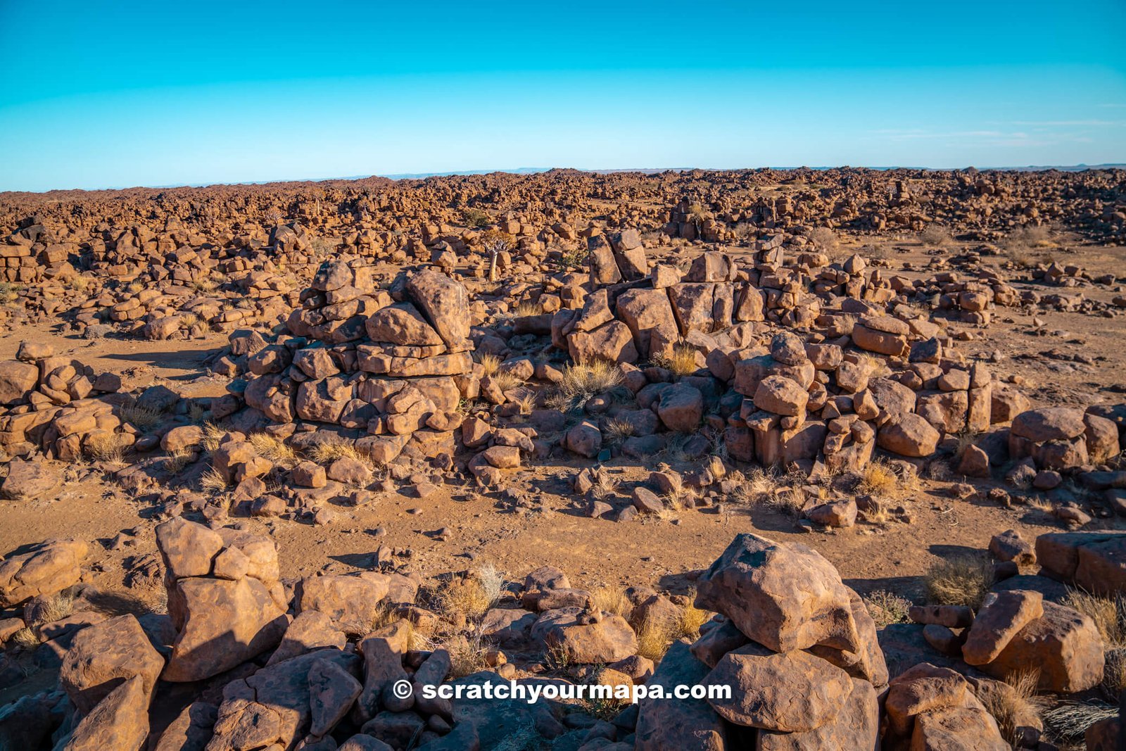 Giant's Playground in Namibia