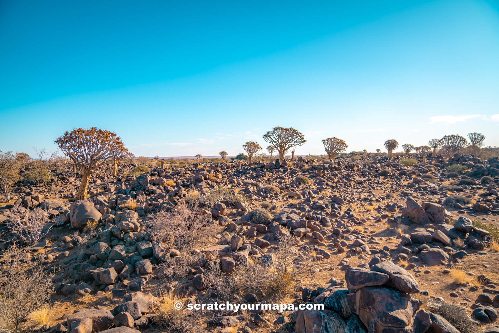 Giant's Playground in Namibia