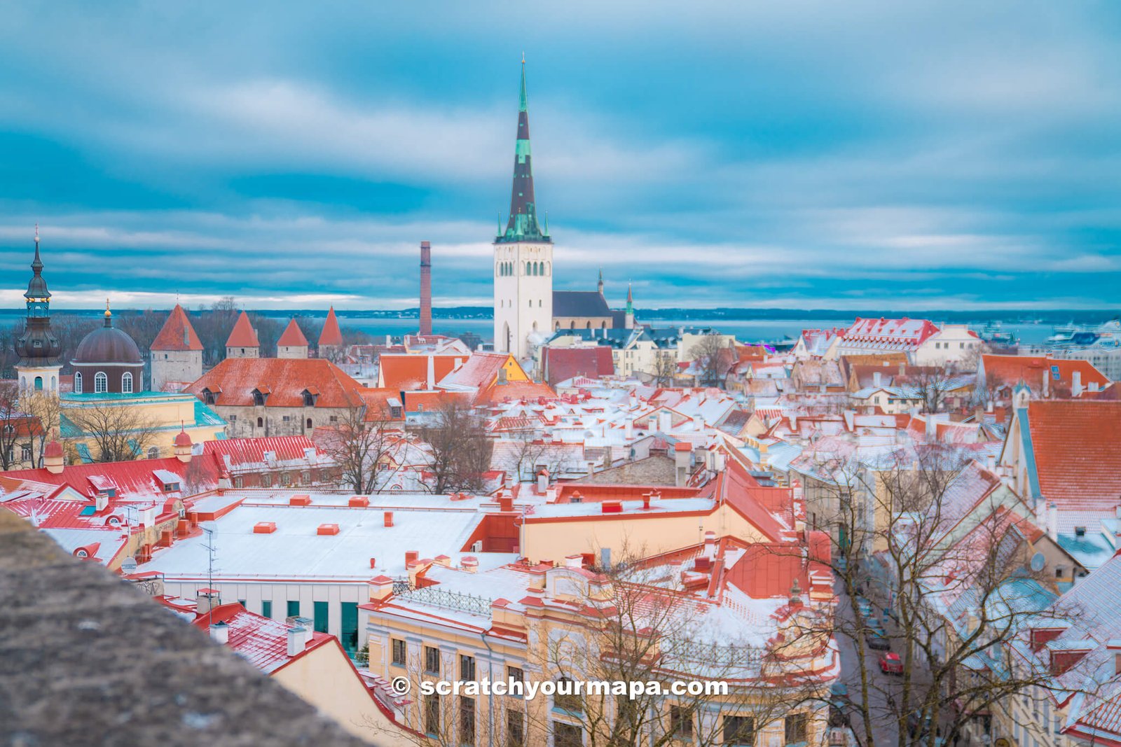 Old Town in Tallinn, Estonia