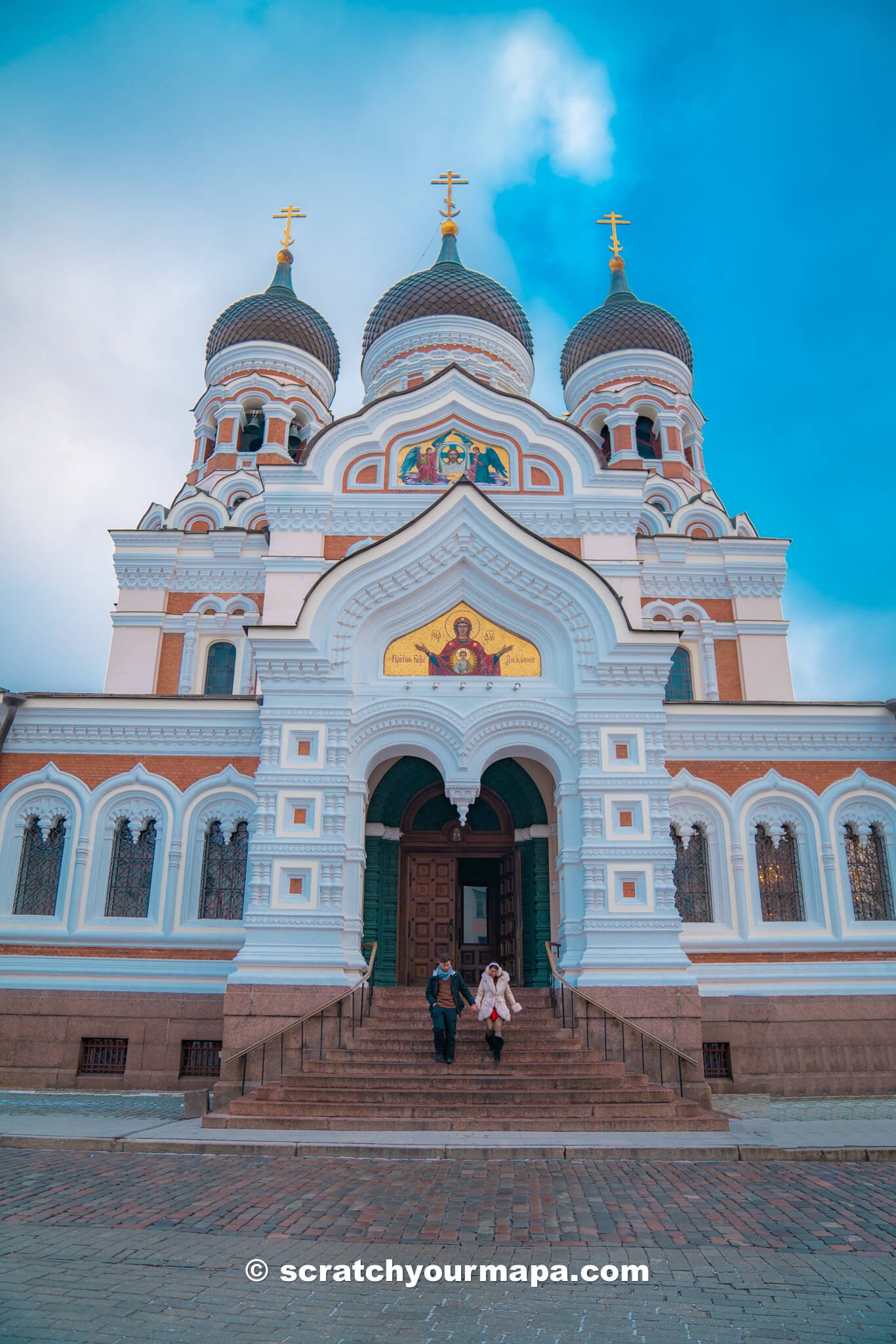 Alexander Nevsky Cathedral, top things to do in the old town in Tallinn, Estonia