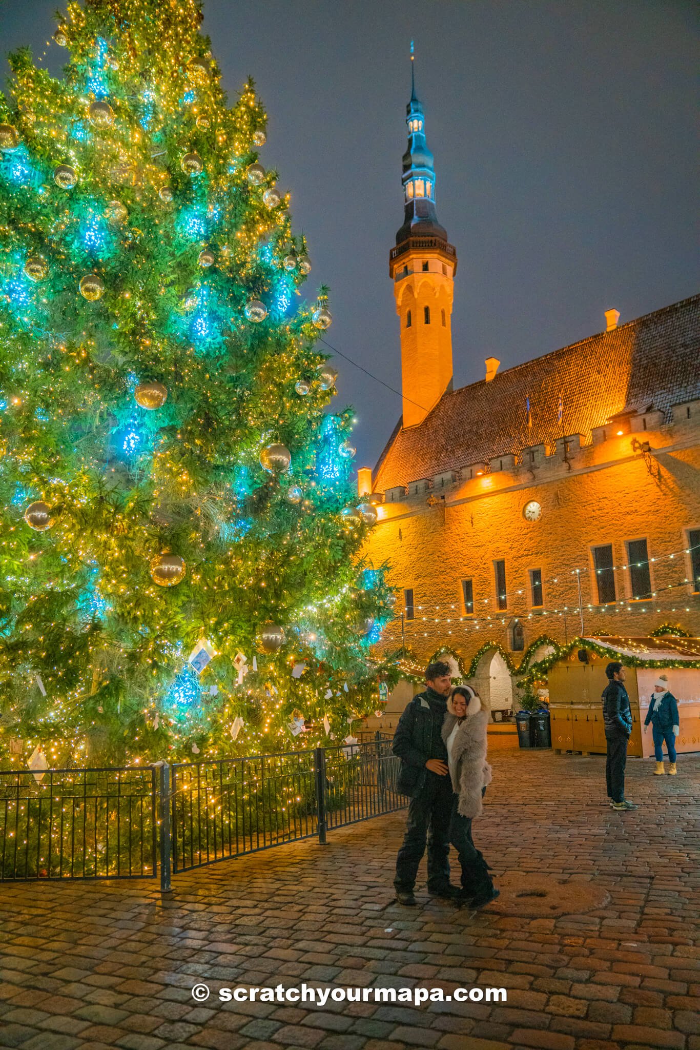 winter in Tallinn, Estonia