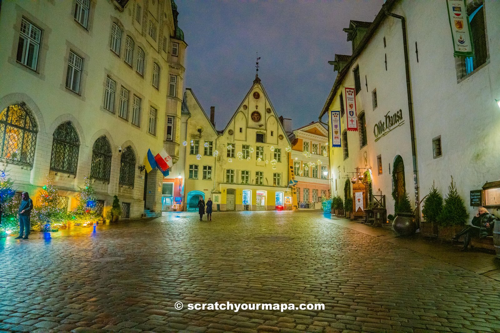 winter in Tallinn, Estonia