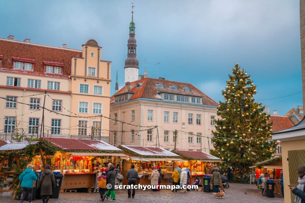 how to get around Tallinn in the old town