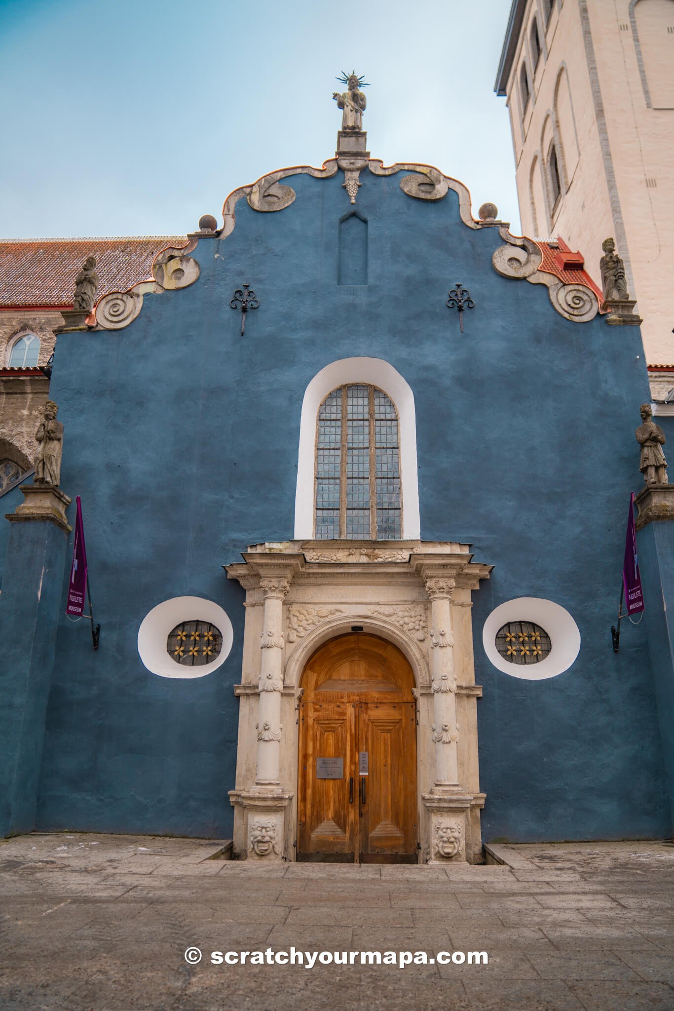 Niguliste Museum in the old town in Tallinn